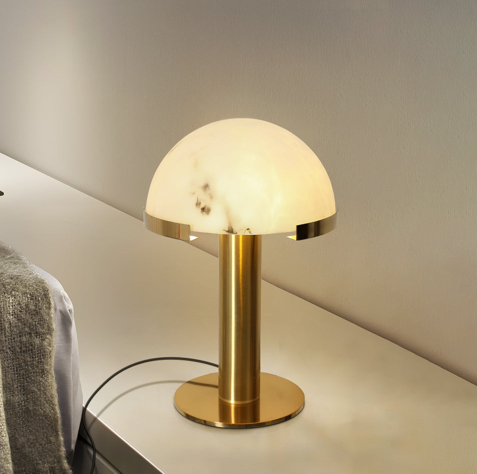 Ibera Alabaster Table Lamp - Letslighting