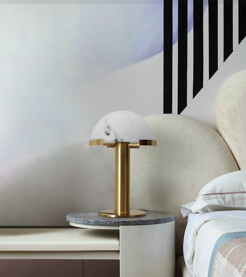 Ibera Alabaster Table Lamp - Letslighting