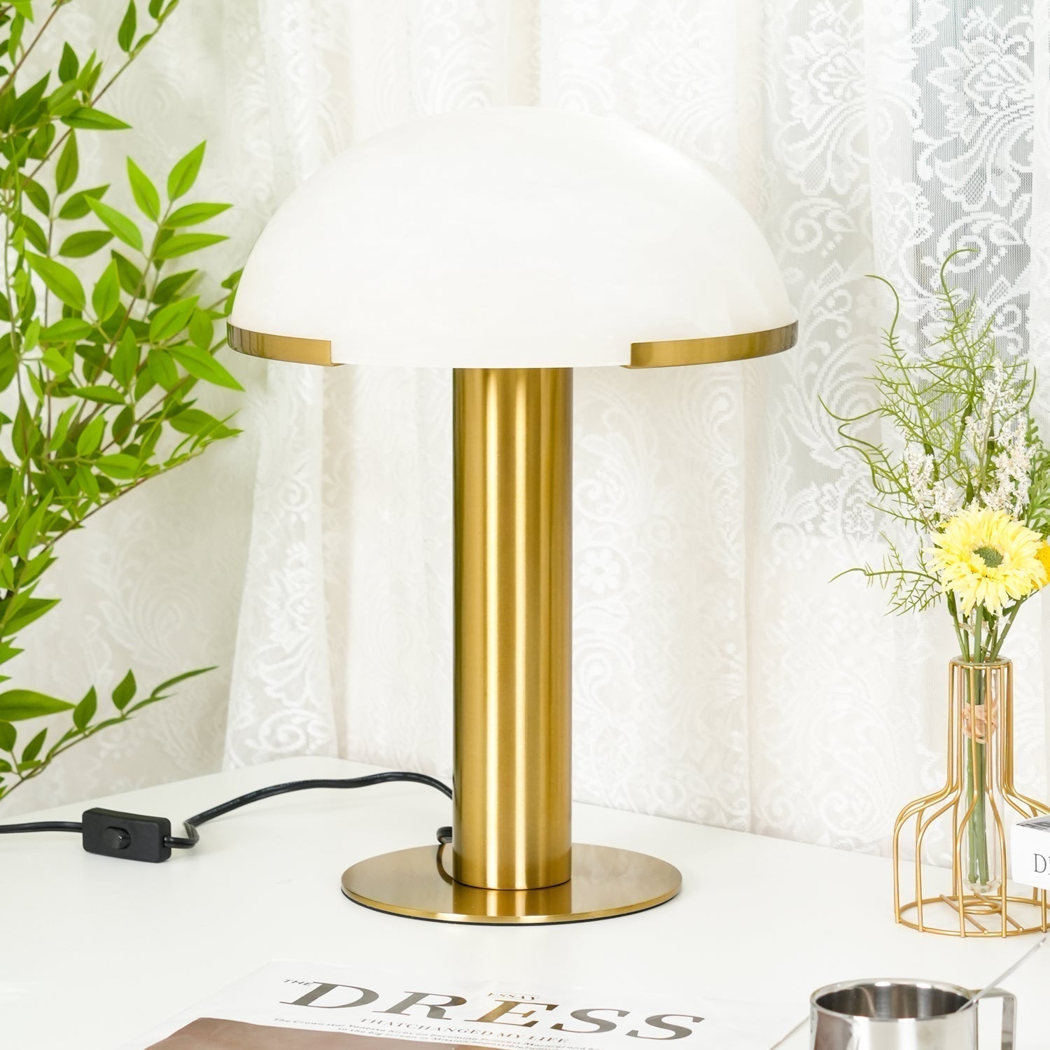Ibera Alabaster Table Lamp - Letslighting