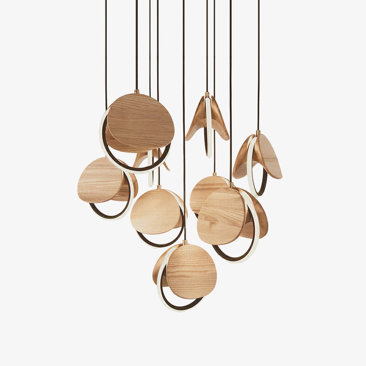 Avvelen Geometrische Holz Pendelleuchte-Letslighting