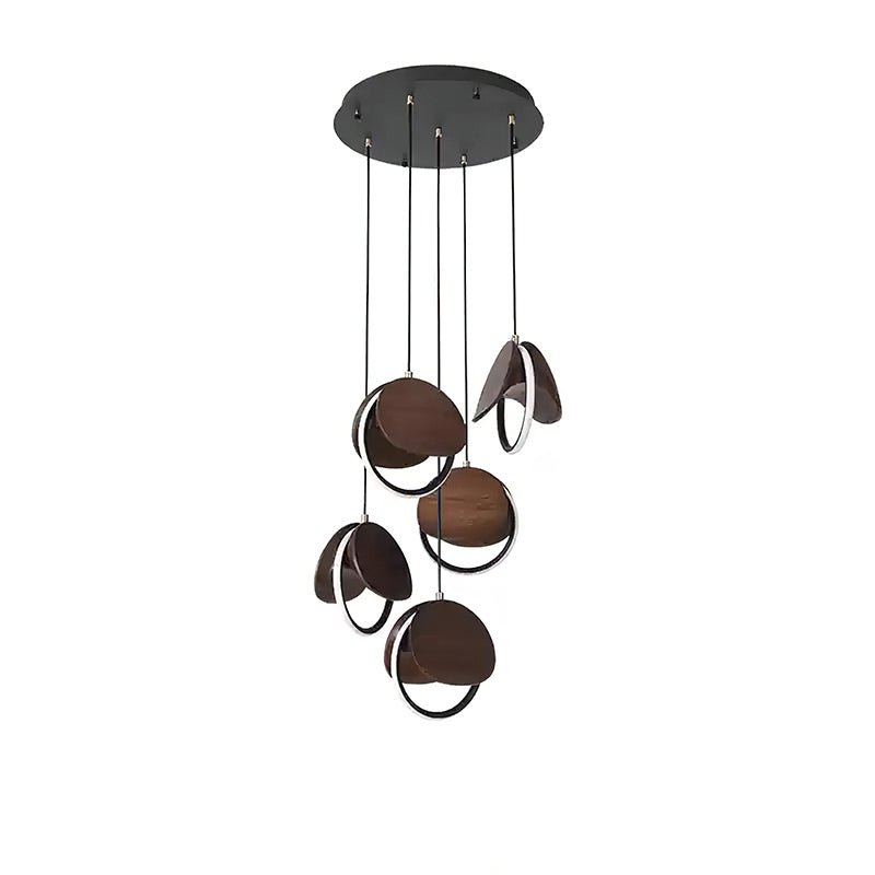 Avvelen Geometrische Holz Pendelleuchte-Letslighting