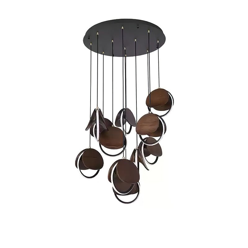 Avvelen Geometrische Holz Pendelleuchte-Letslighting