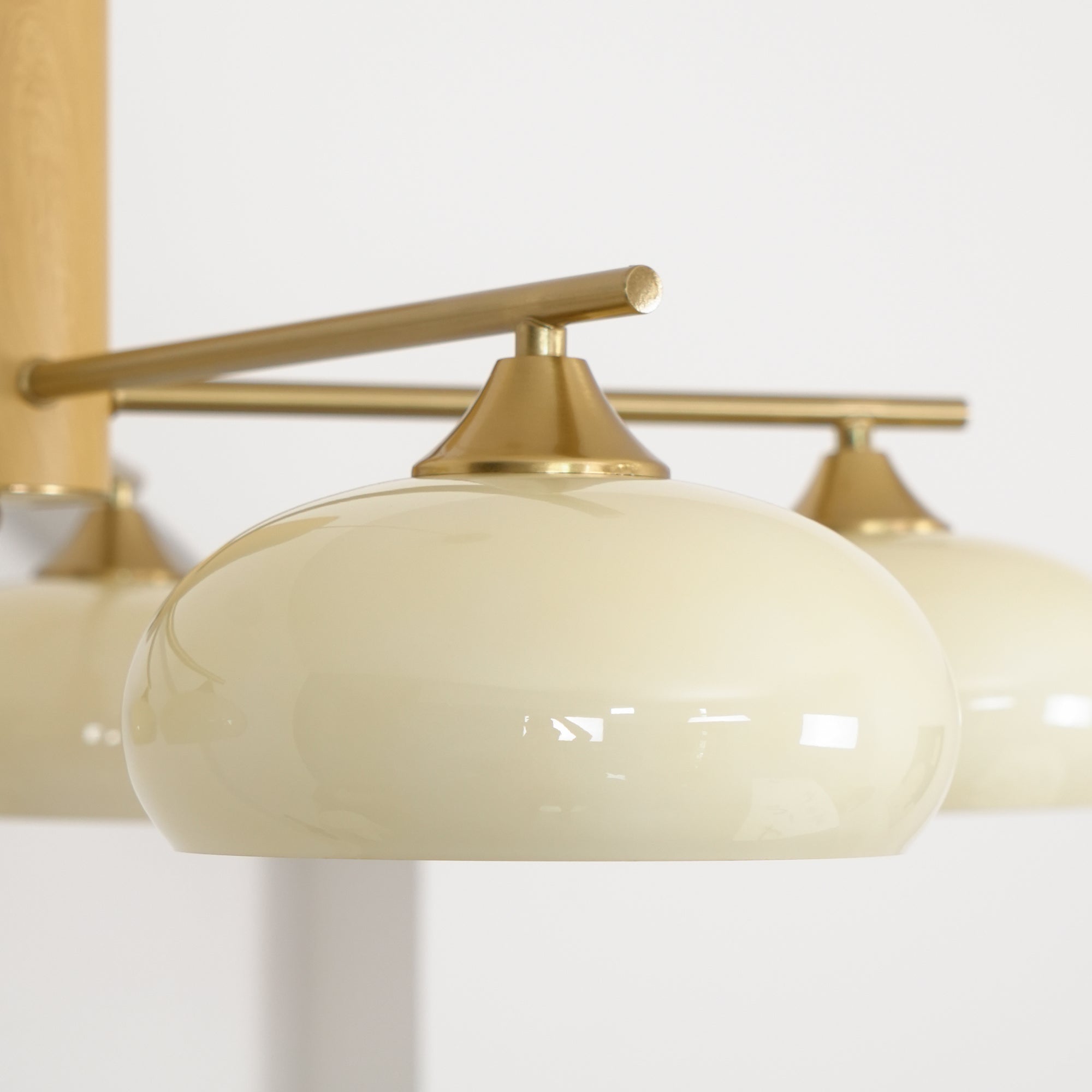 Nova Kronleuchter aus Natürlichem Persimmon-Glas-Letslighting