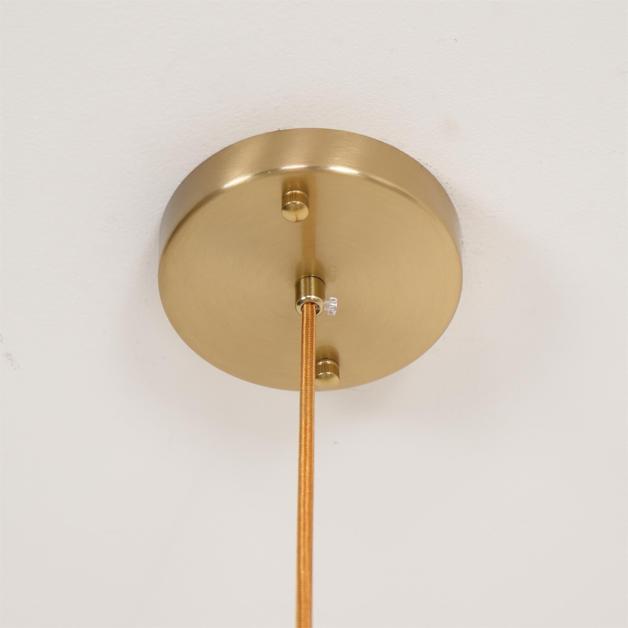 Nova Kronleuchter aus Natürlichem Persimmon-Glas-Letslighting