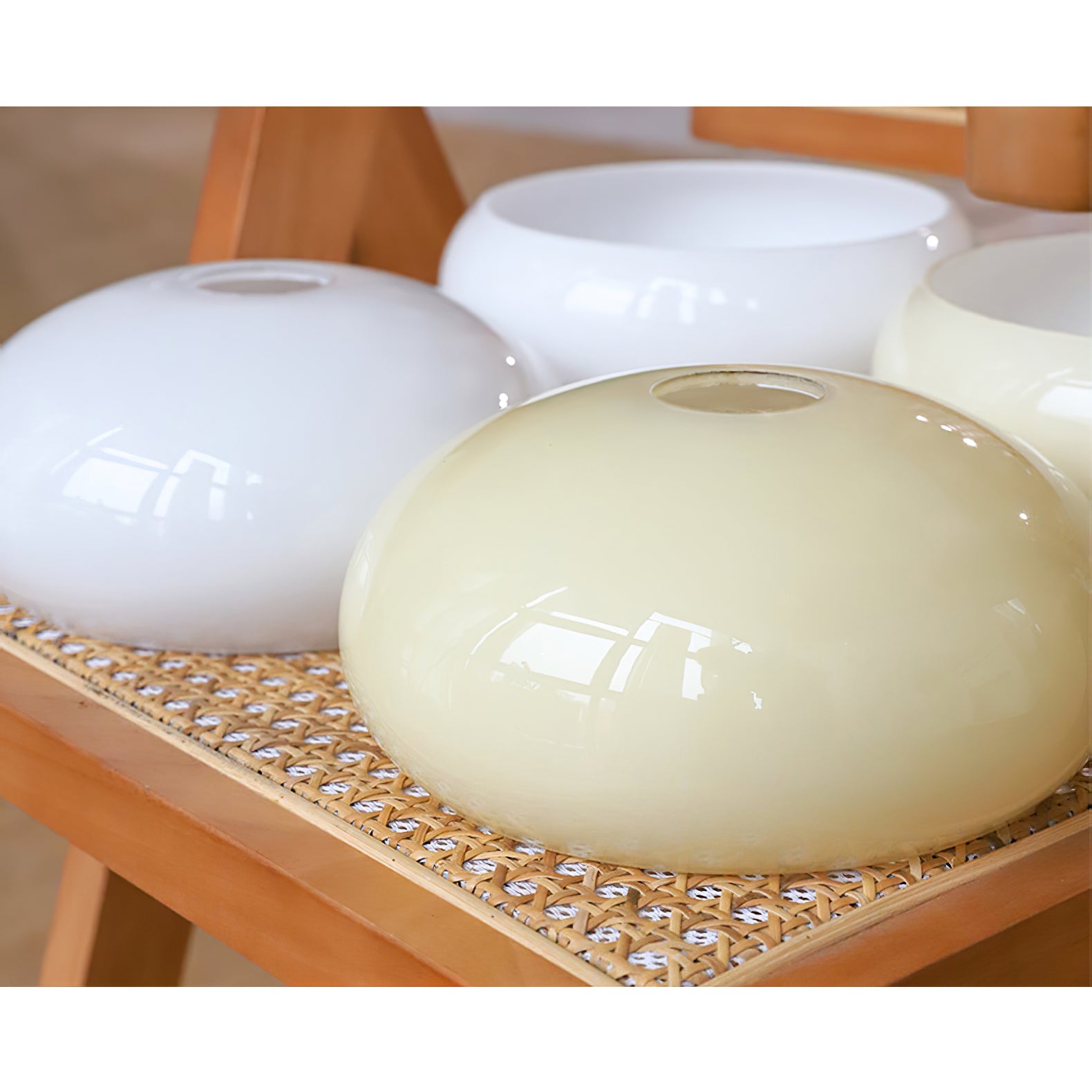 Nova Kronleuchter aus Natürlichem Persimmon-Glas-Letslighting