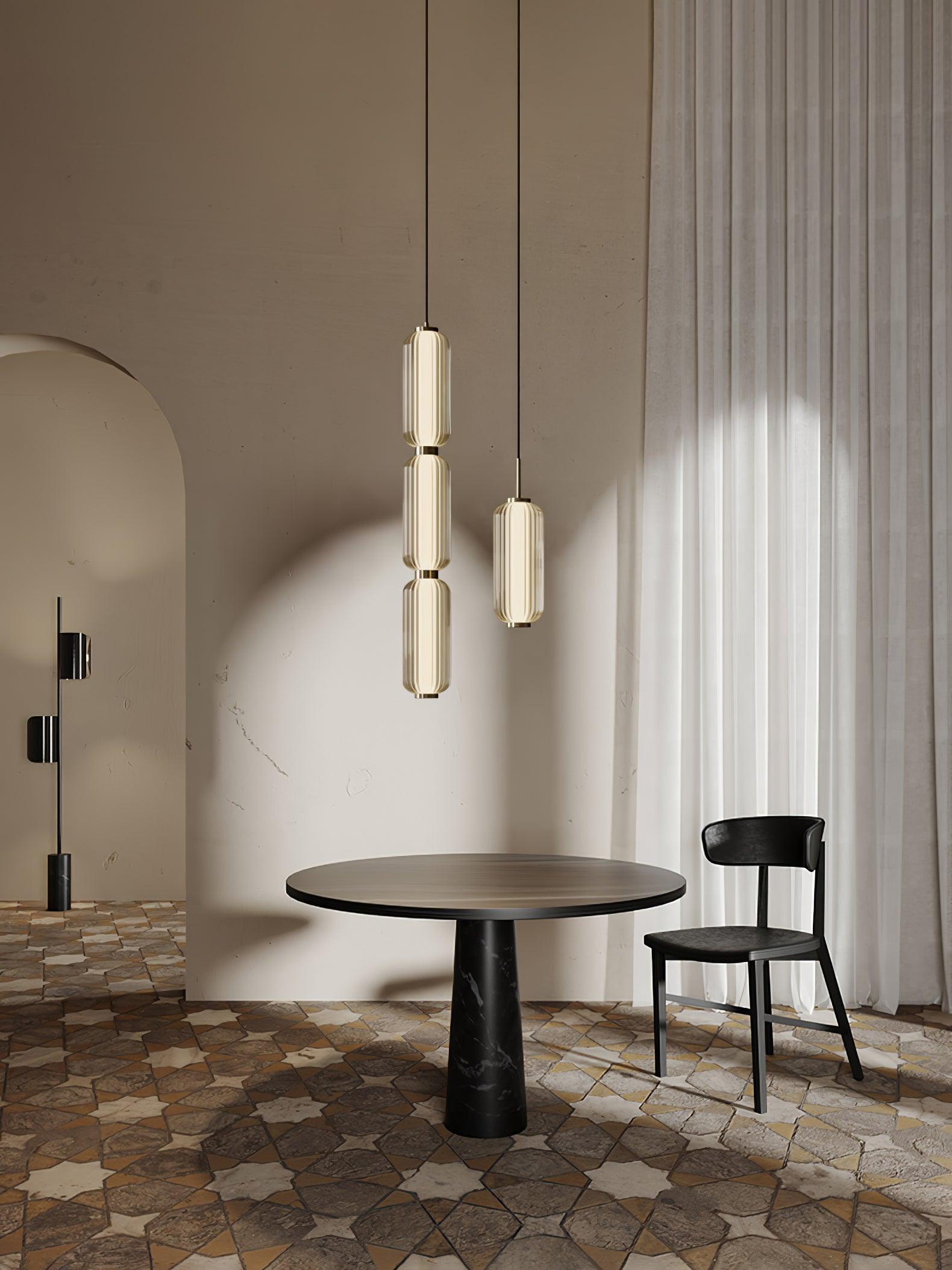 Cylindra Modern Glas Pendelleuchte Lampe-Letslighting