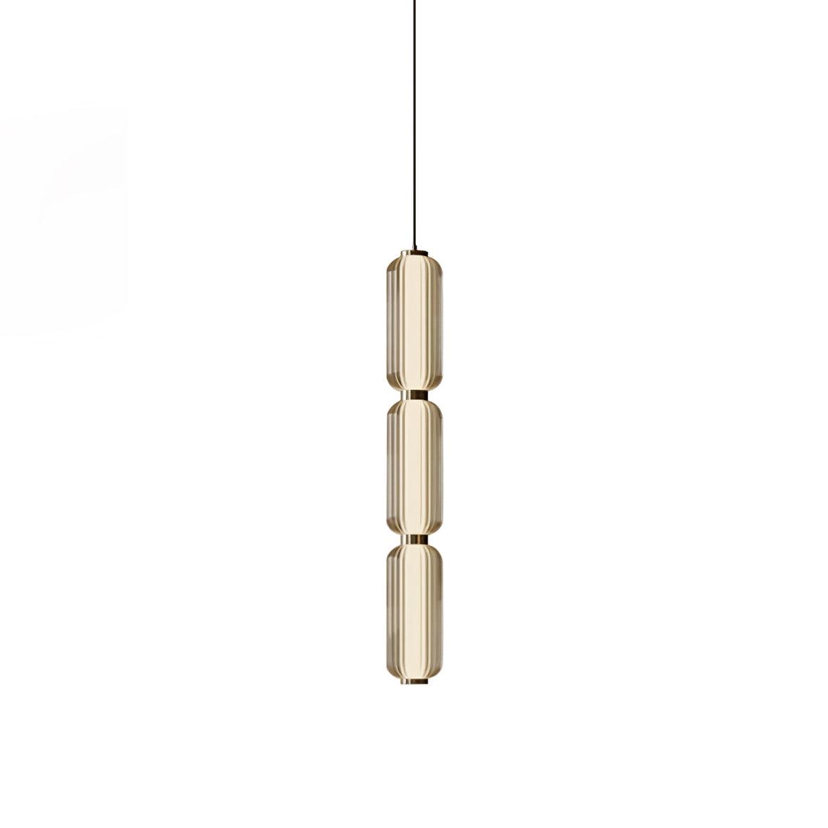 Cylindra Modern Glas Pendelleuchte Lampe-Letslighting