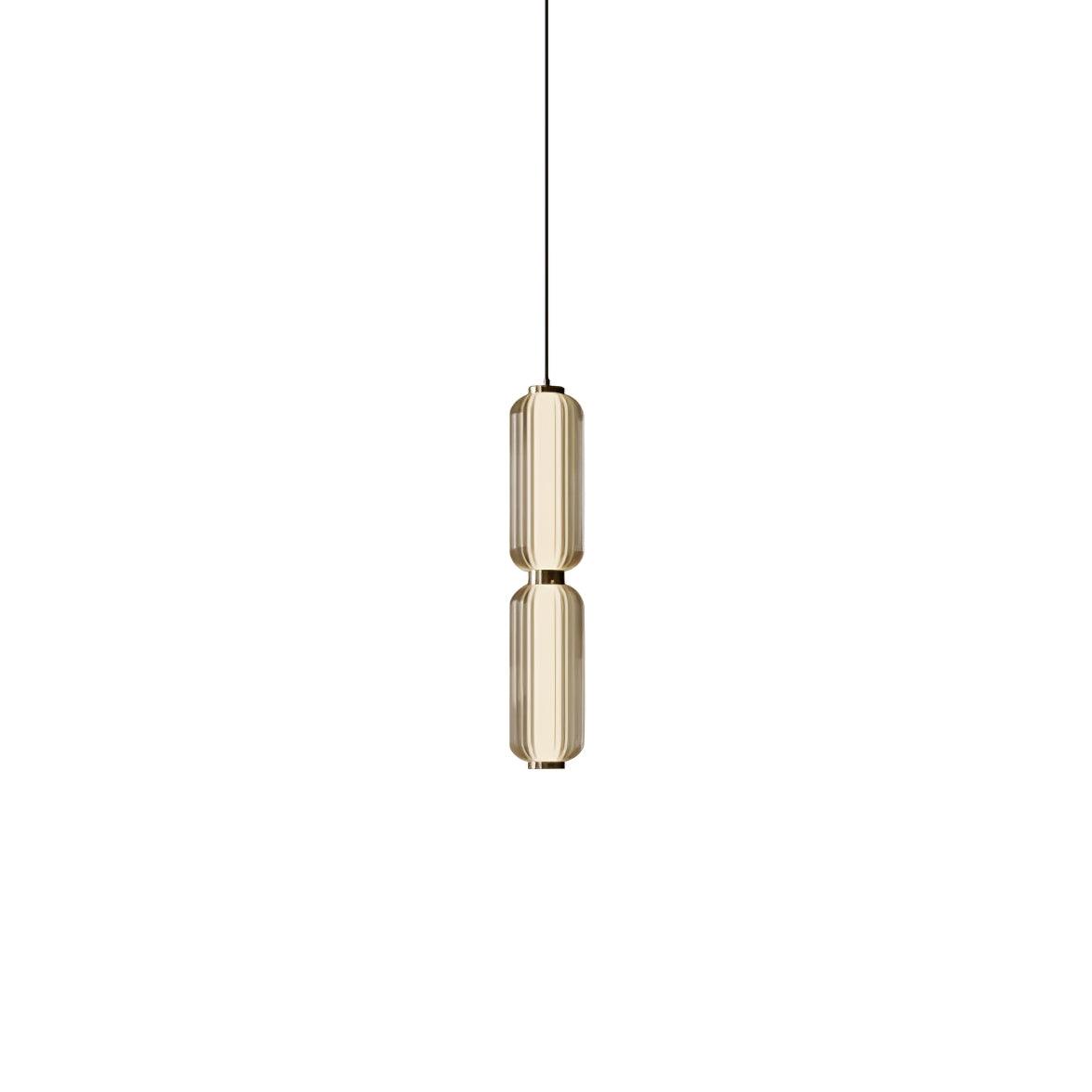 Cylindra Modern Glas Pendelleuchte Lampe-Letslighting