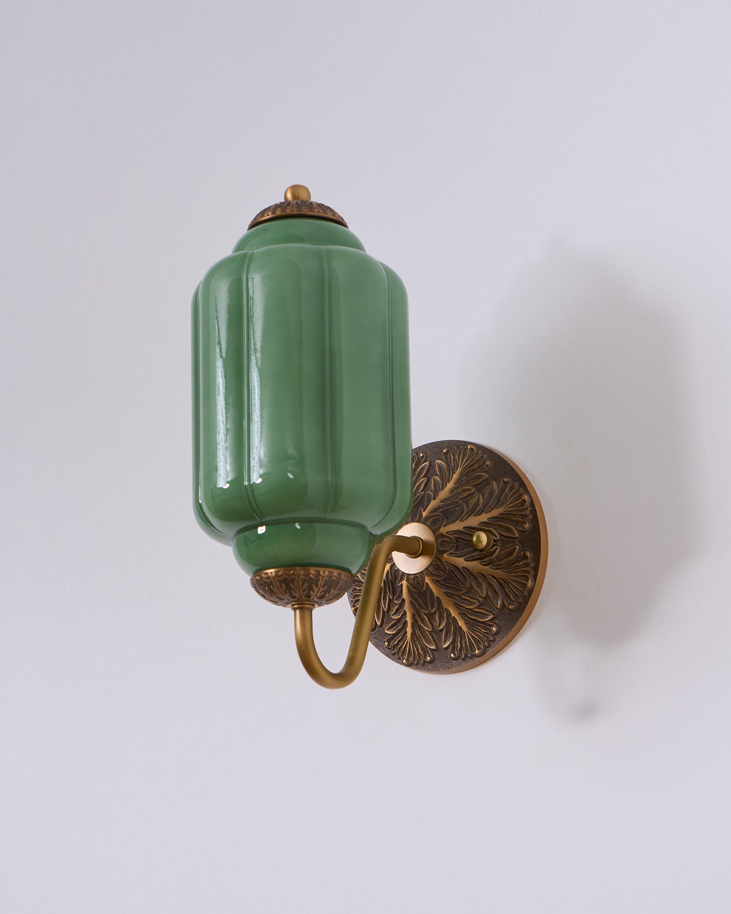 Melvane Vintage Rosa Glas Wandleuchte-Letslighting