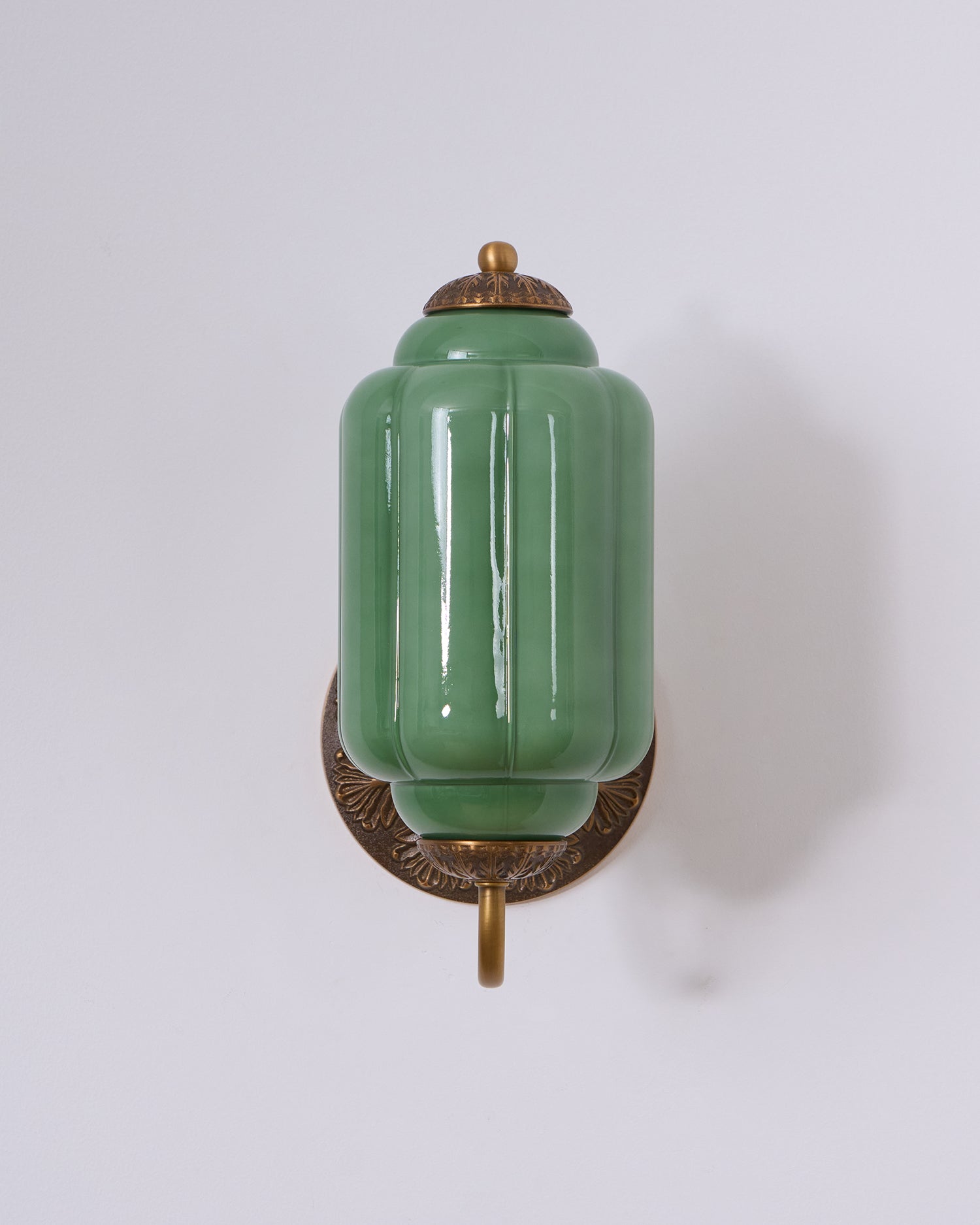 Melvane Vintage Rosa Glas Wandleuchte-Letslighting