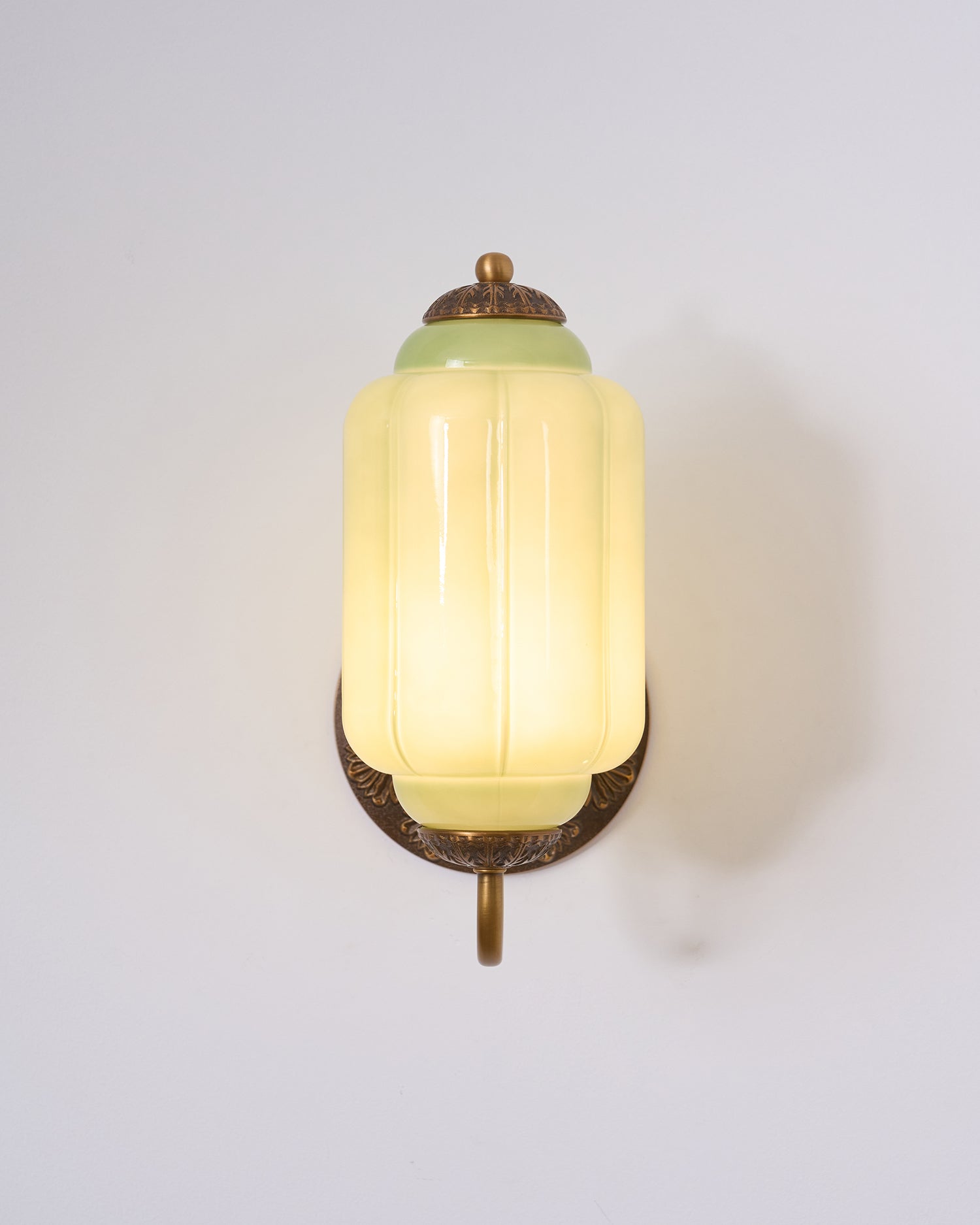 Melvane Vintage Rosa Glas Wandleuchte-Letslighting