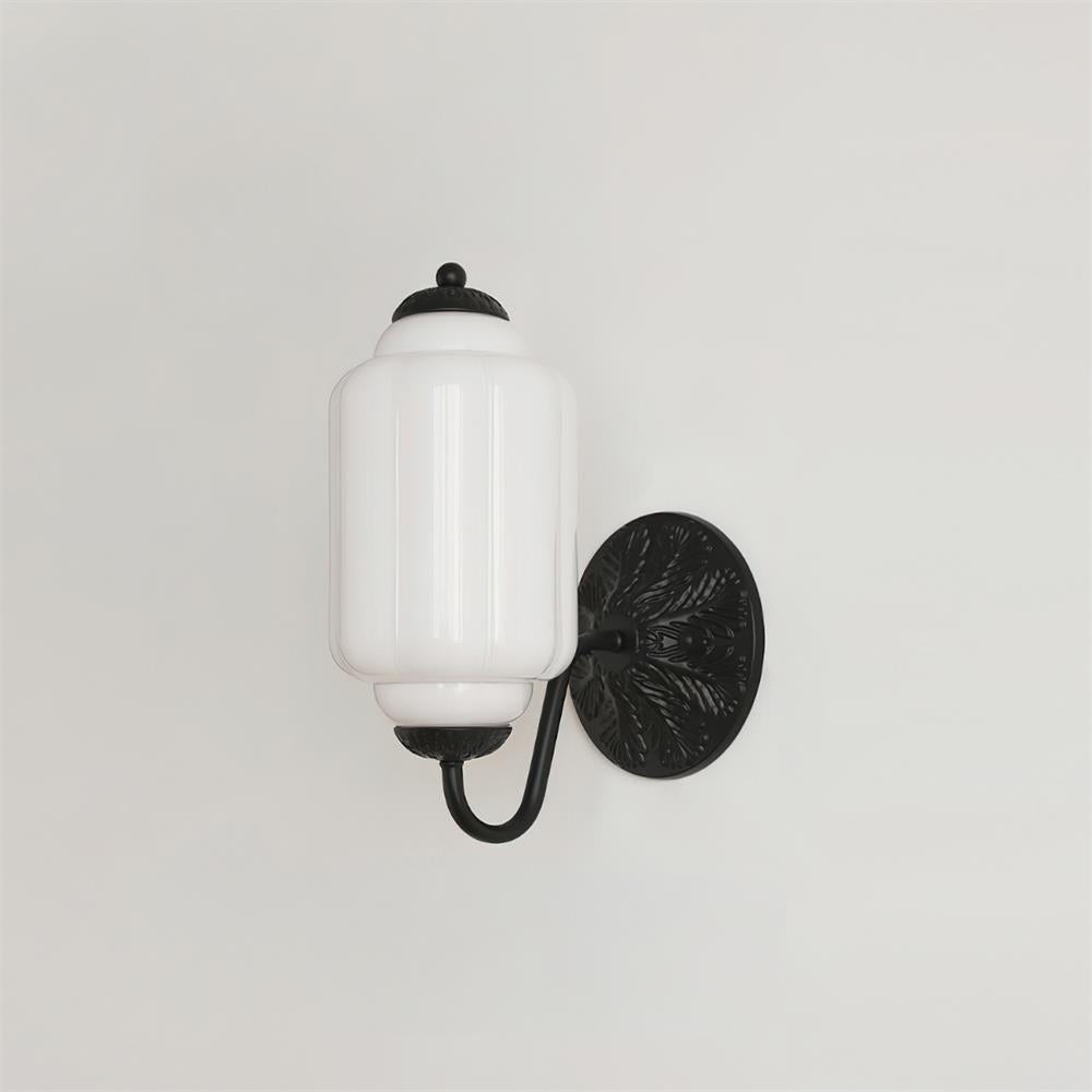 Melvane Vintage Rosa Glas Wandleuchte-Letslighting