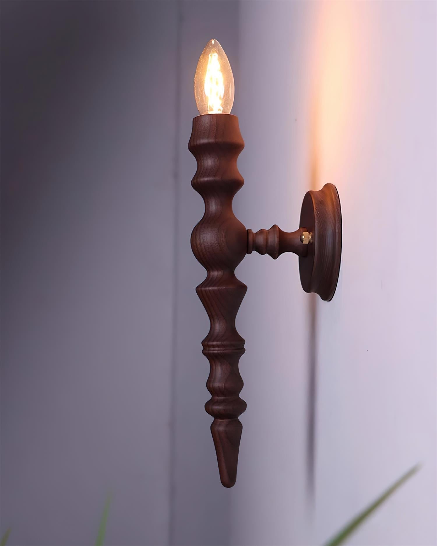 Wandleuchte Modern Vintage Holz Körper Mehrere Holz Oberflächen-Letslighting