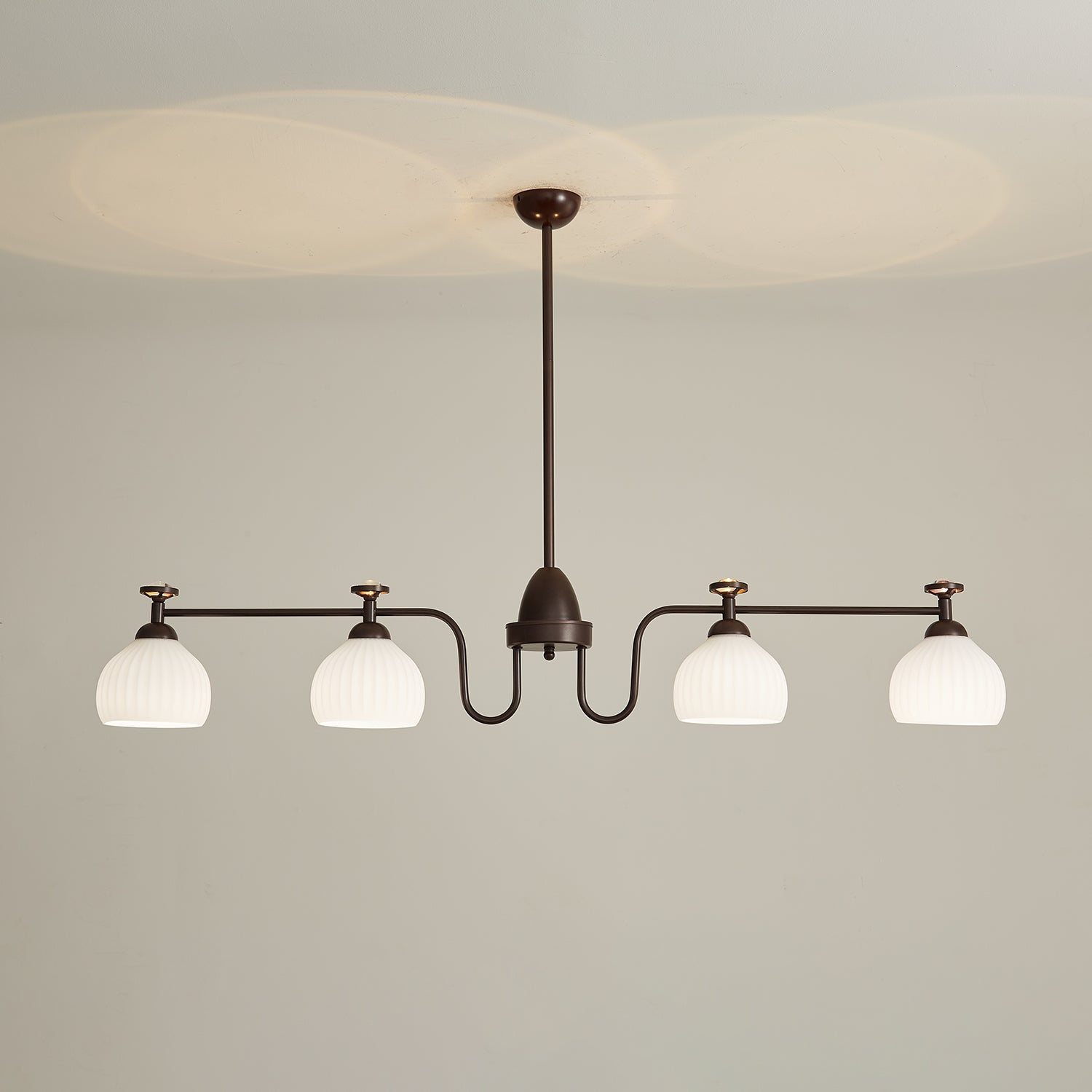 Calaeor Eleganter Premium-Glaskronleuchter-Letslighting