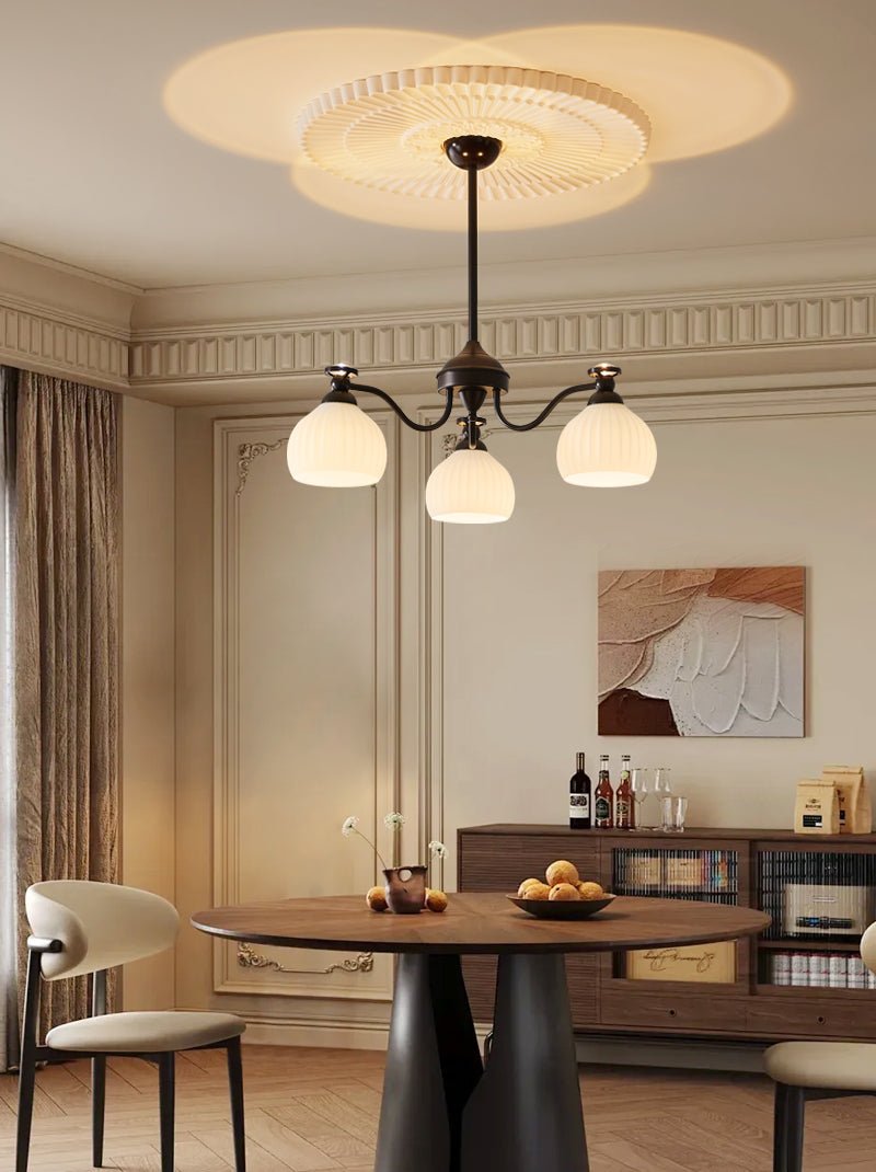 Calaeor Eleganter Premium-Glaskronleuchter-Letslighting
