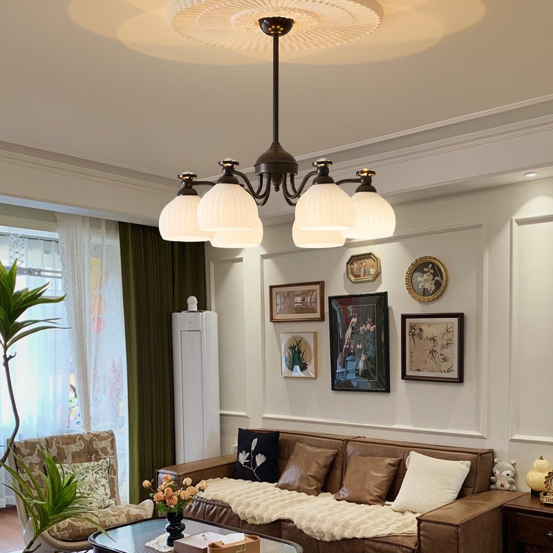 Calaeor Eleganter Premium-Glaskronleuchter-Letslighting