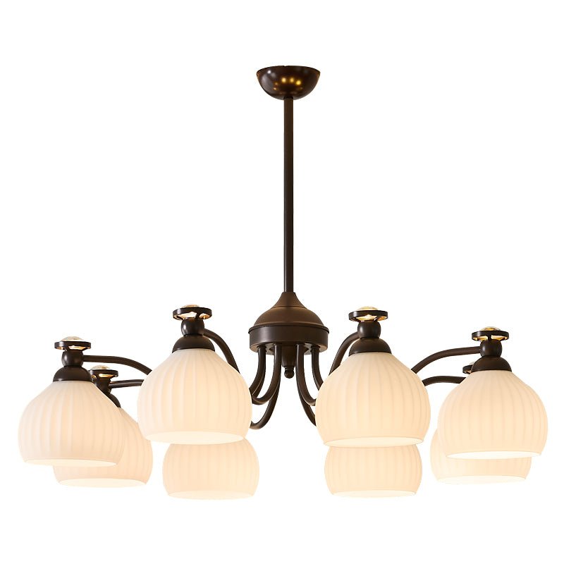 Calaeor Eleganter Premium-Glaskronleuchter-Letslighting