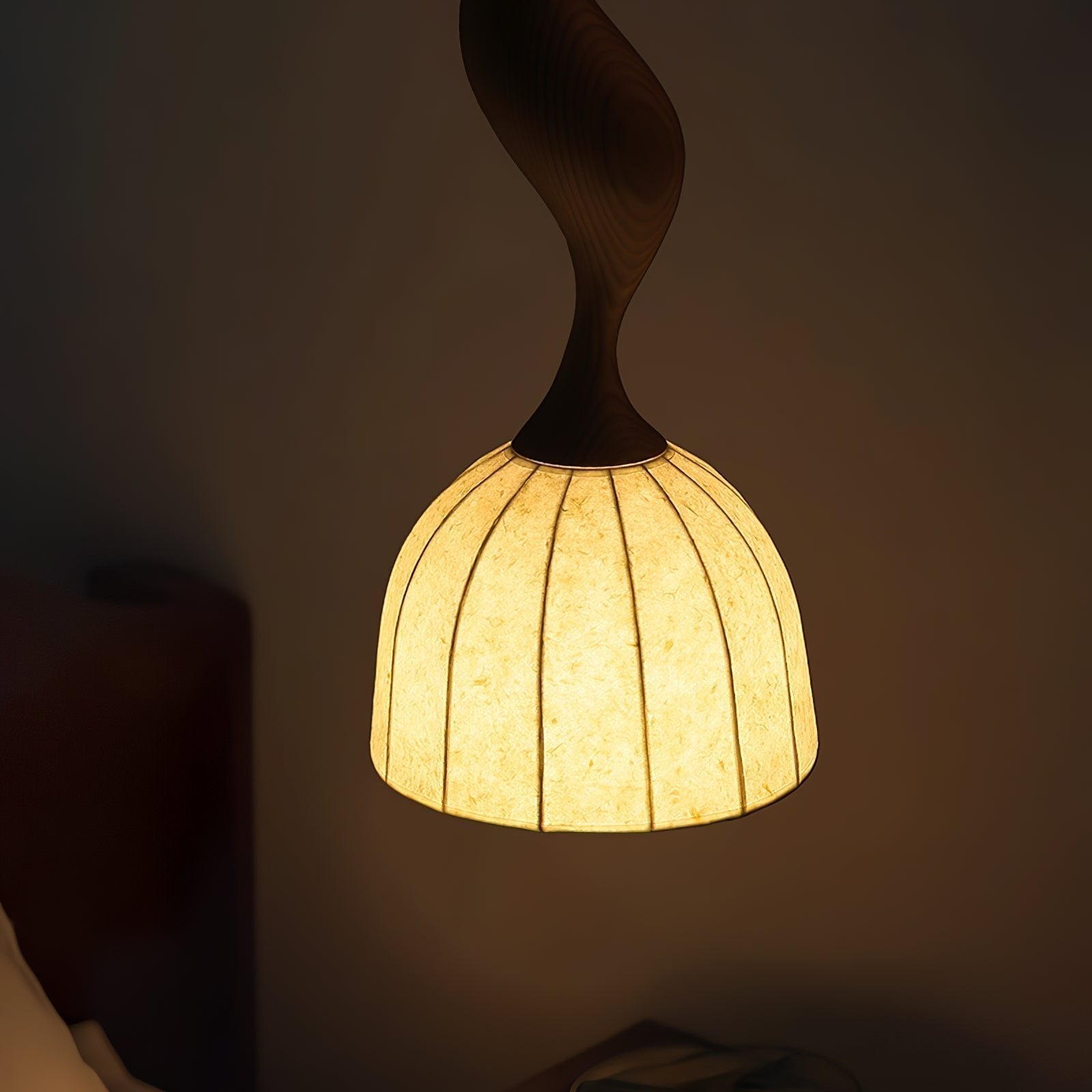 Colire Creativity Pendelleuchte aus Gedrehtem Holz-Letslighting