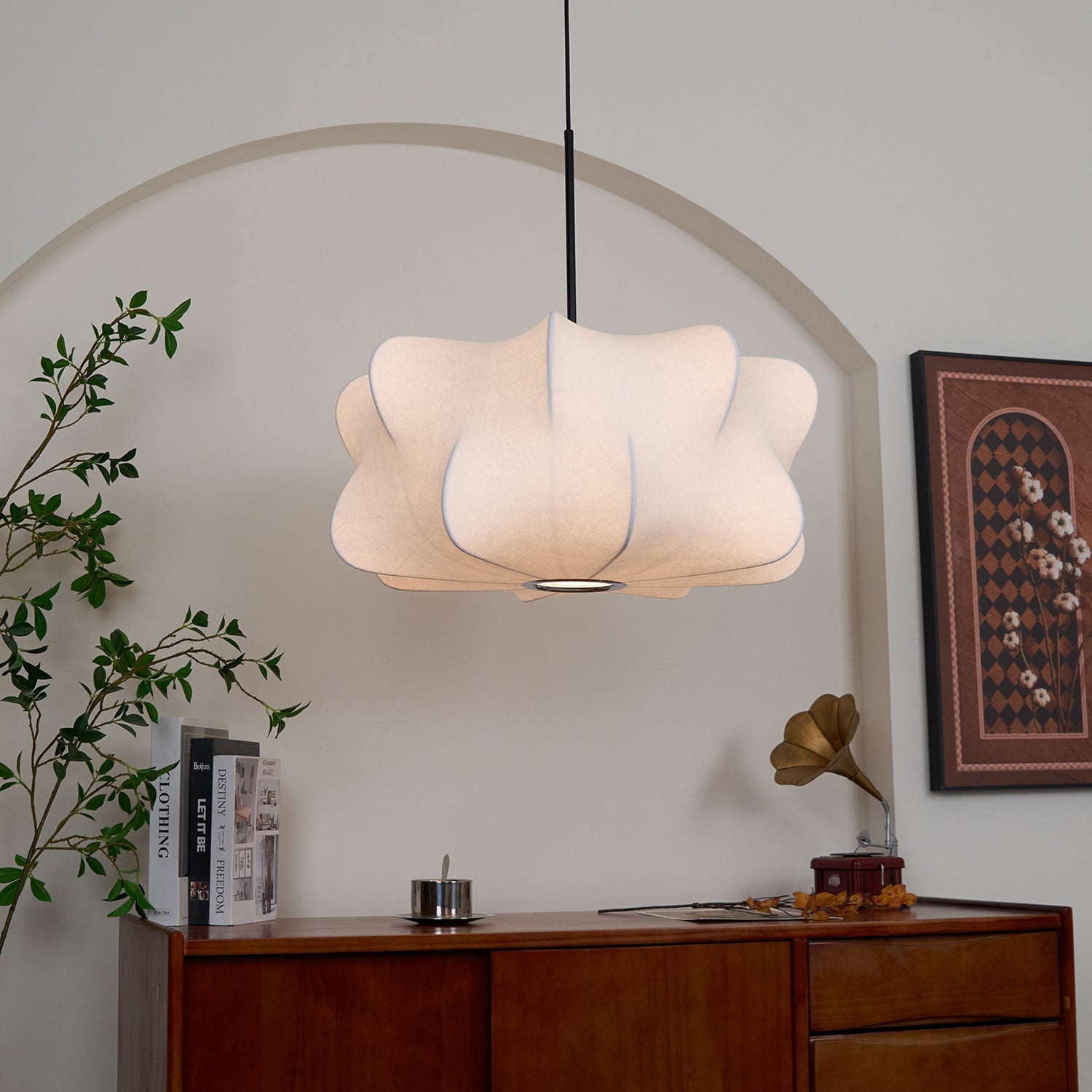 Pino Pendelleuchte im Kokon-Design