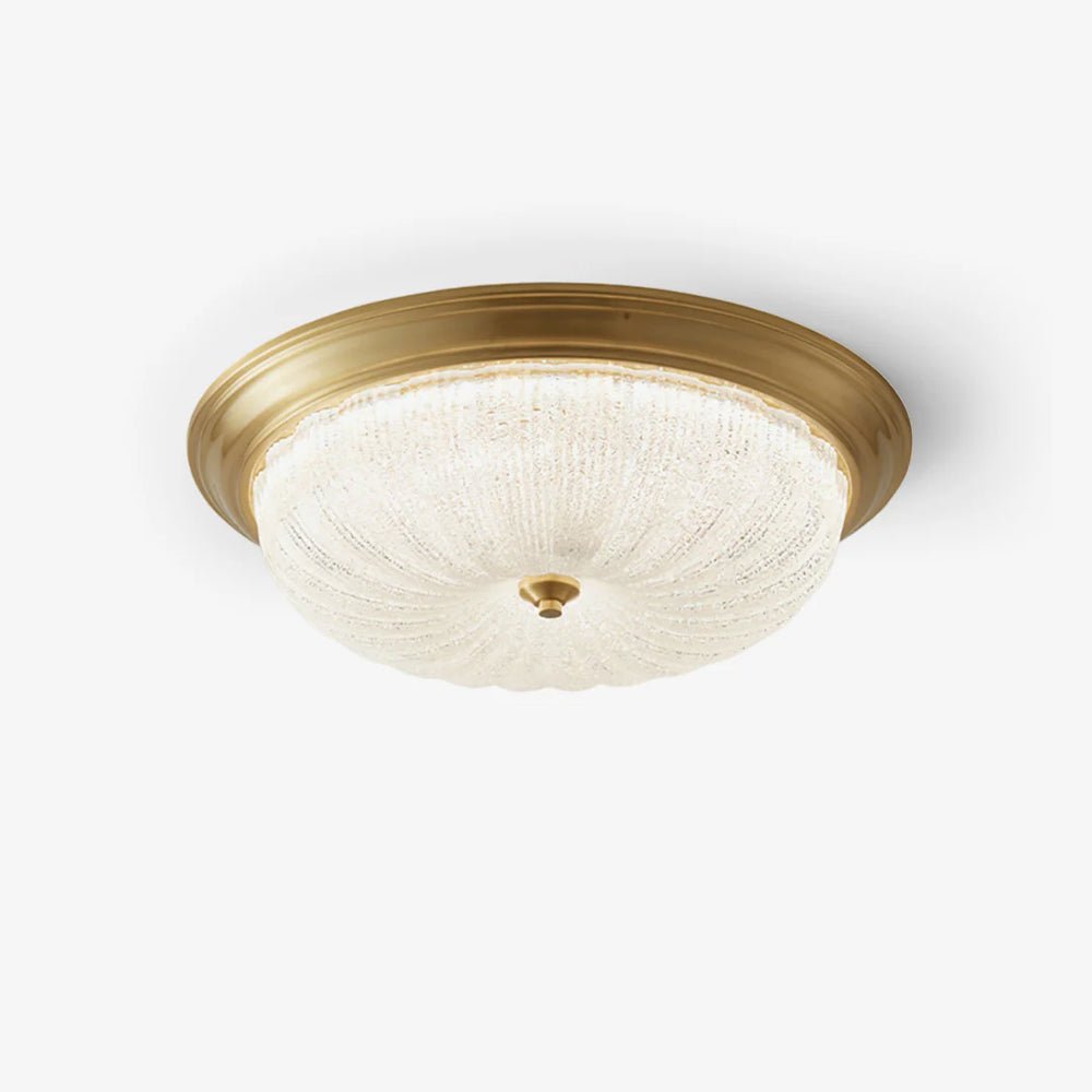 Nyrinis Traditionell Klassisch Messing Glas Deckenleuchte-Letslighting