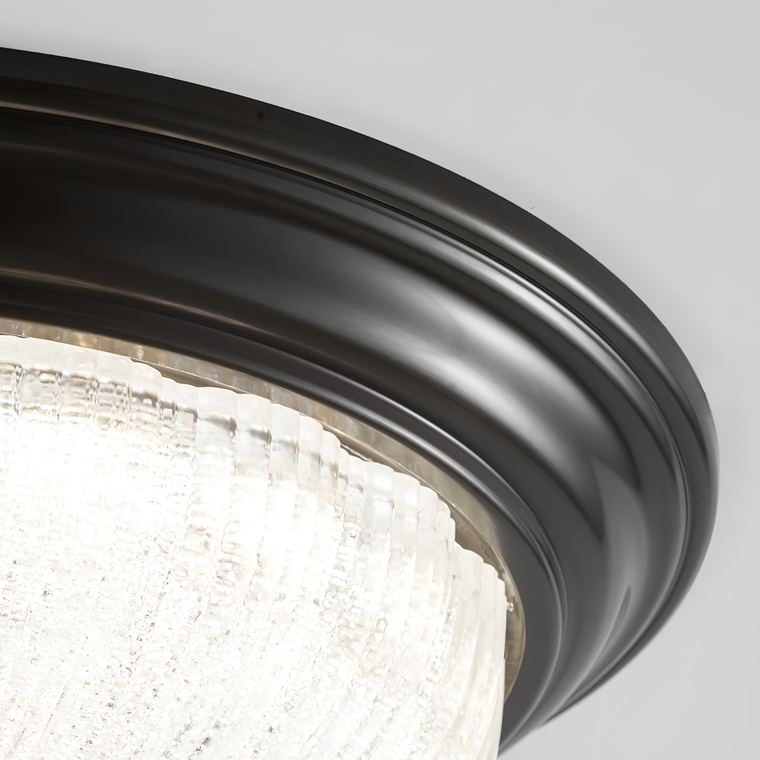 Nyrinis Traditionell Klassisch Messing Glas Deckenleuchte-Letslighting