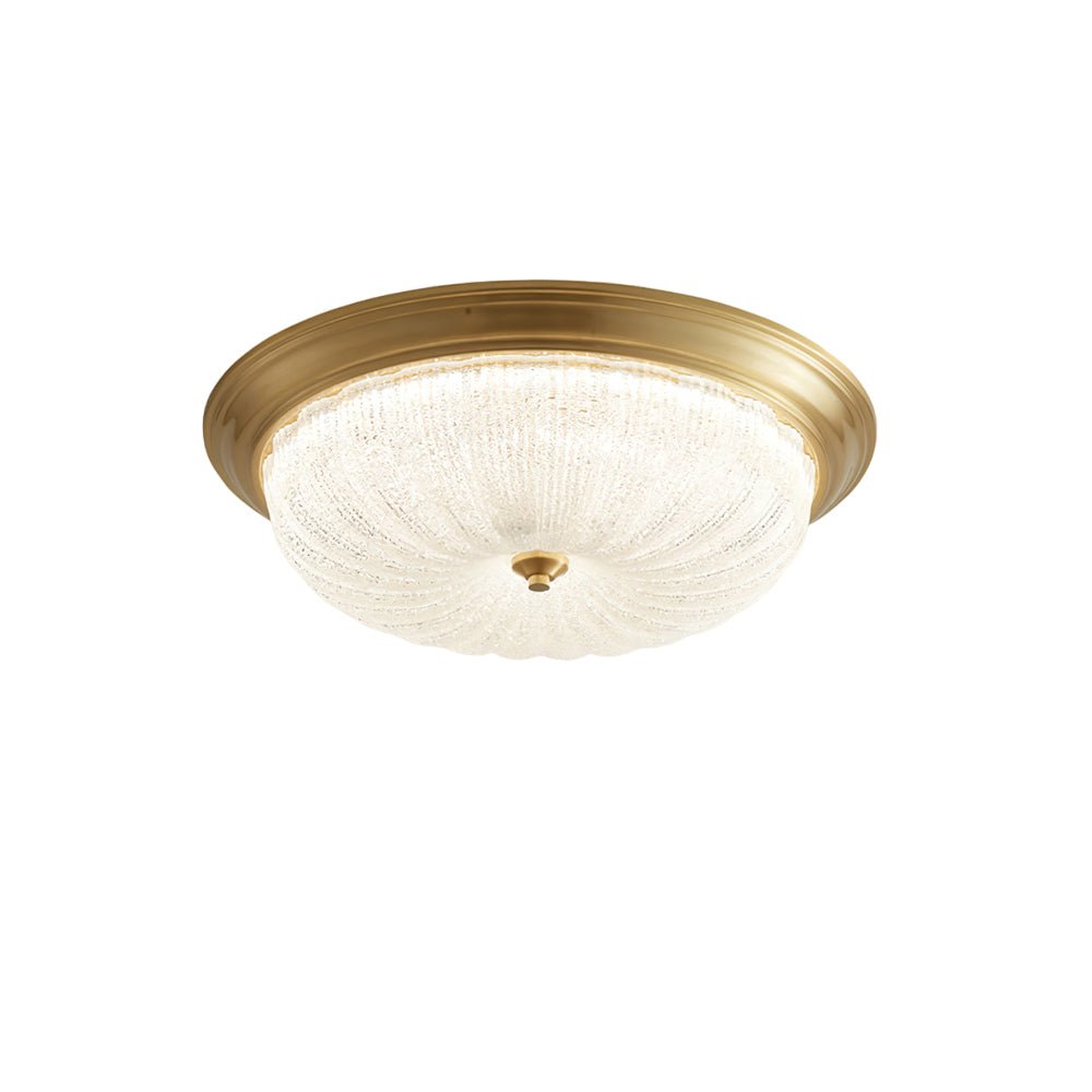 Nyrinis Traditionell Klassisch Messing Glas Deckenleuchte-Letslighting