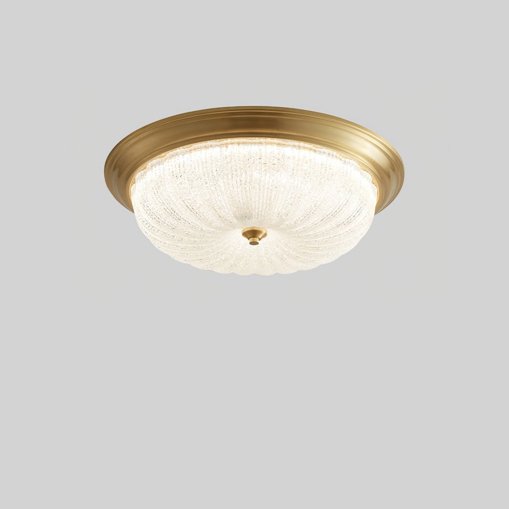 Nyrinis Traditionell Klassisch Messing Glas Deckenleuchte-Letslighting