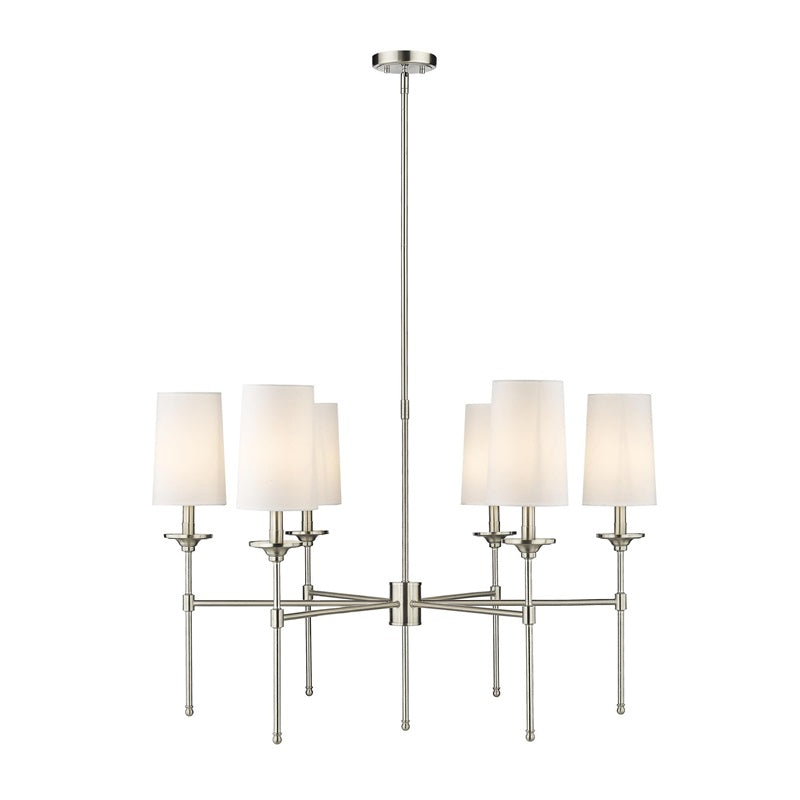 Armiriel Vintage Industrieller Messing Stoff-Kronleuchter-Letslighting
