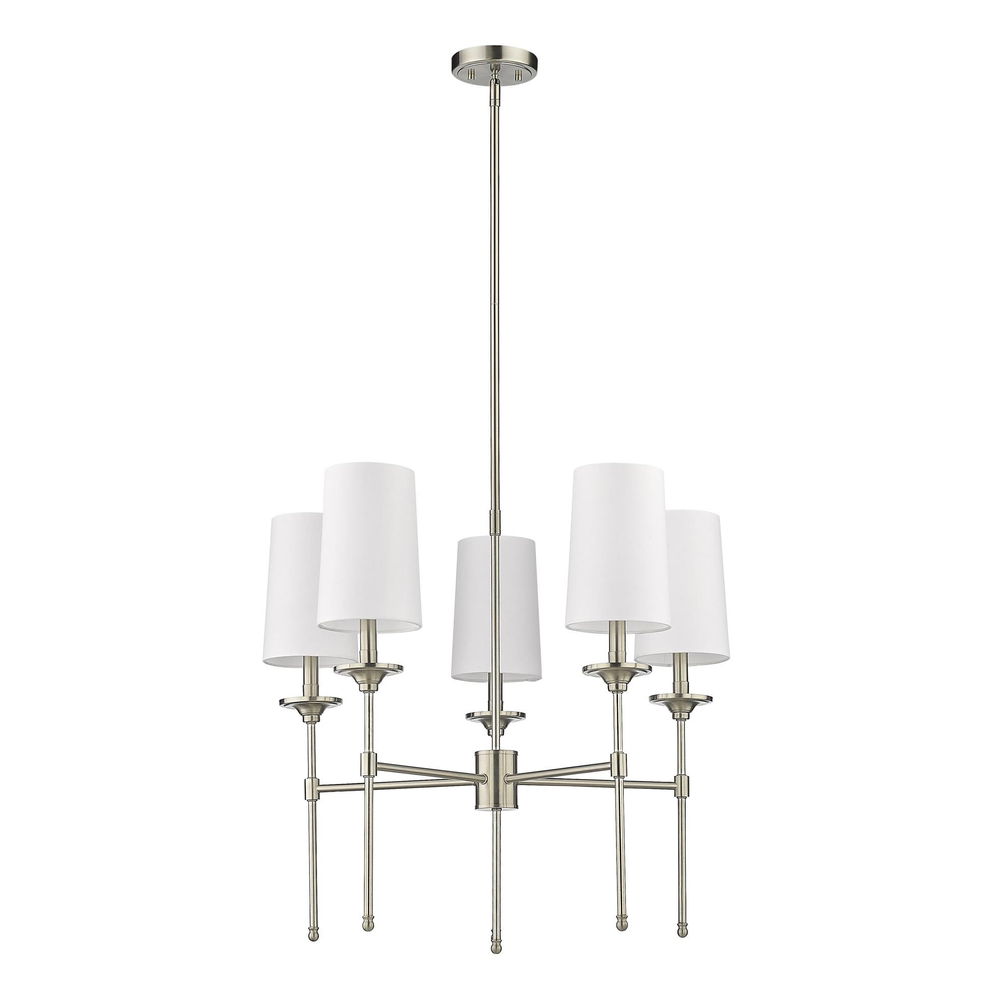 Armiriel Vintage Industrieller Messing Stoff-Kronleuchter-Letslighting