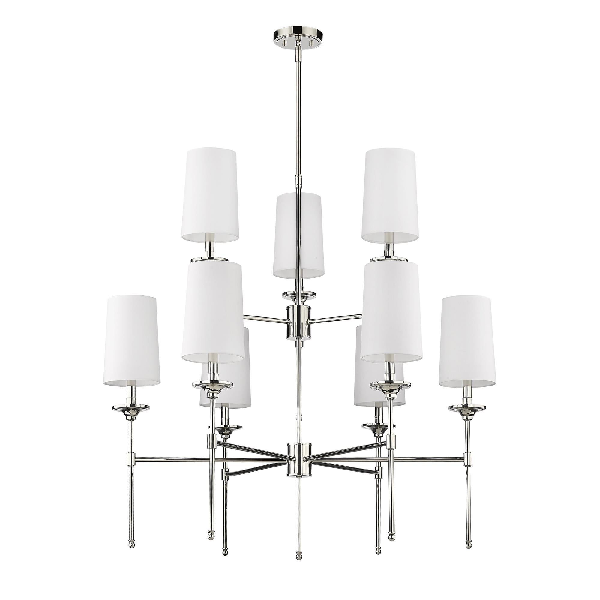 Armiriel Vintage Industrieller Messing Stoff-Kronleuchter-Letslighting
