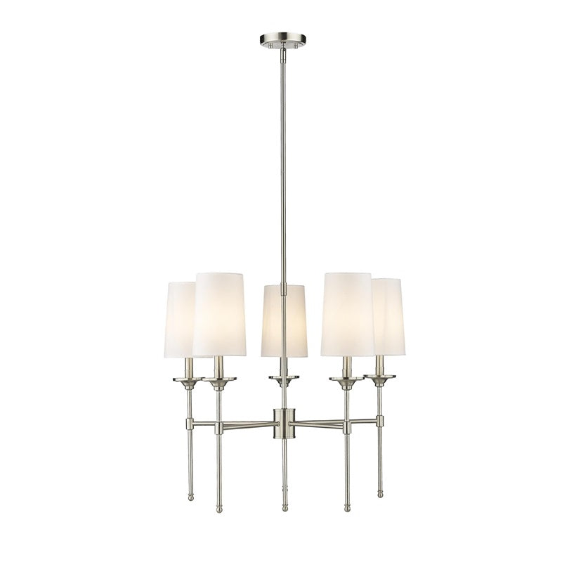 Armiriel Vintage Industrieller Messing Stoff-Kronleuchter-Letslighting