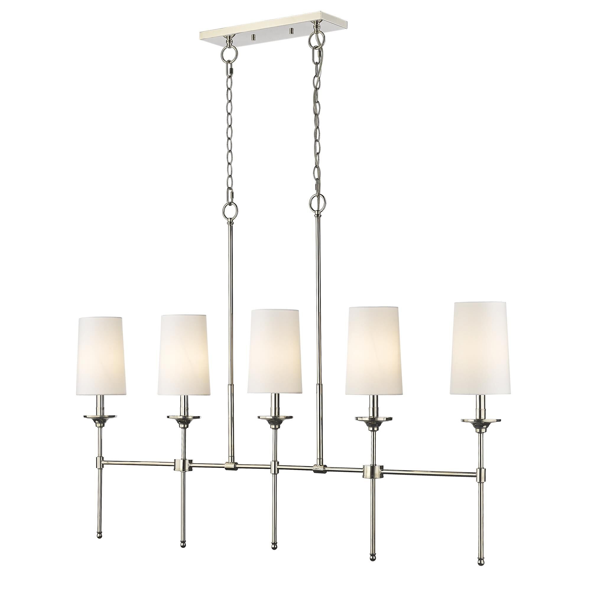 Verinyra Industrieller Vintage Kronleuchter aus Messing mit Stoffbezug-Letslighting