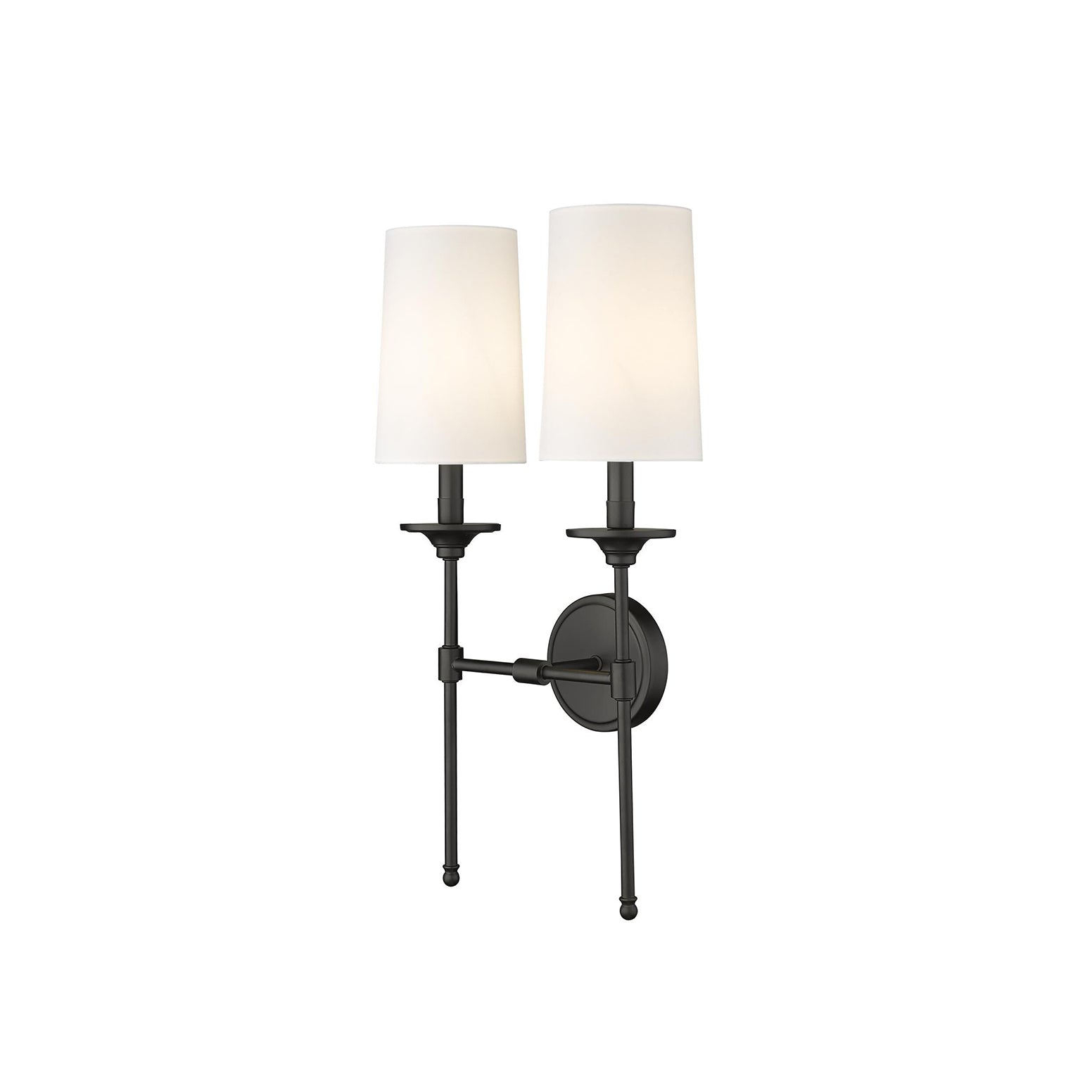 Esileth Messing Stoff Vintage Industrial Wandleuchte-Letslighting