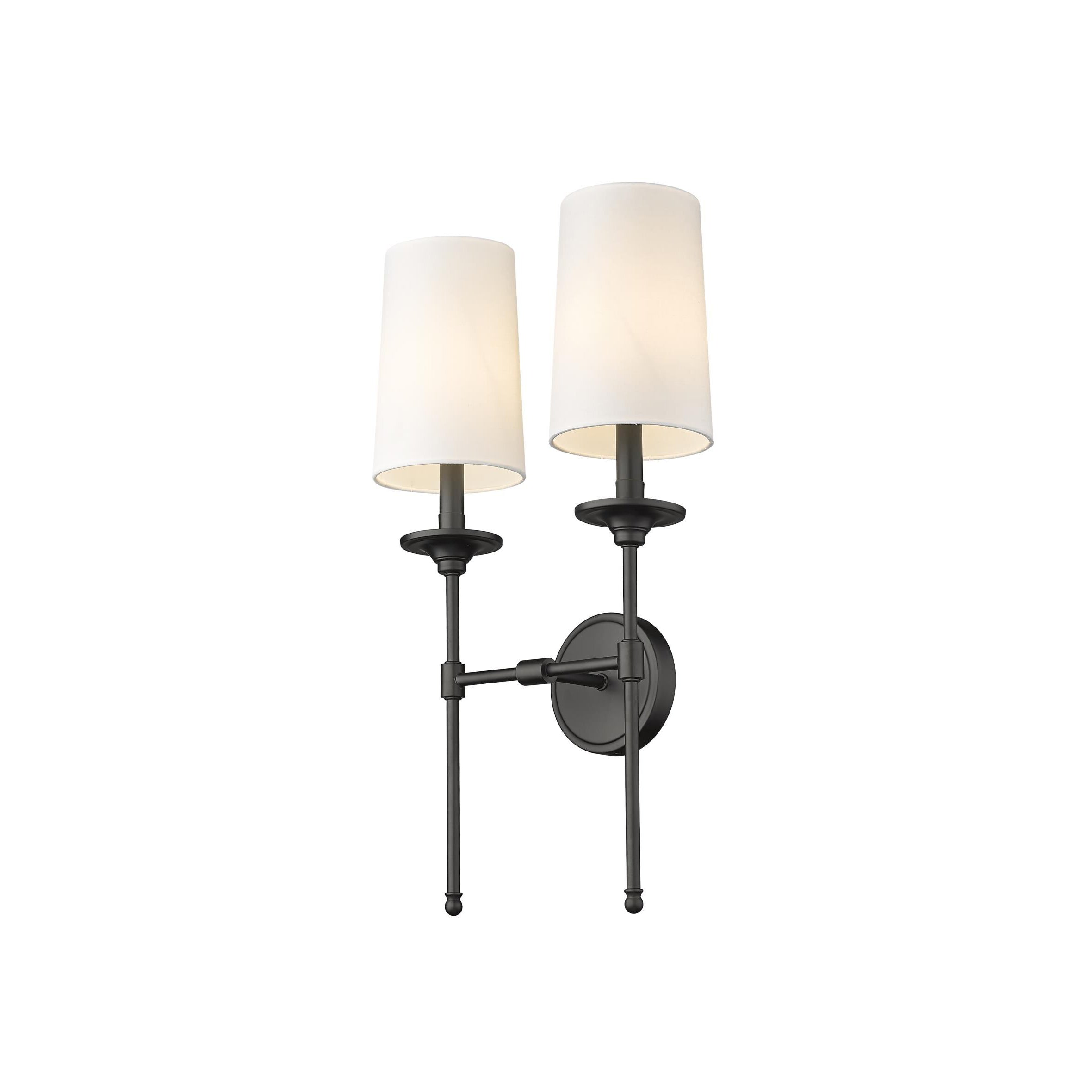 Esileth Messing Stoff Vintage Industrial Wandleuchte-Letslighting