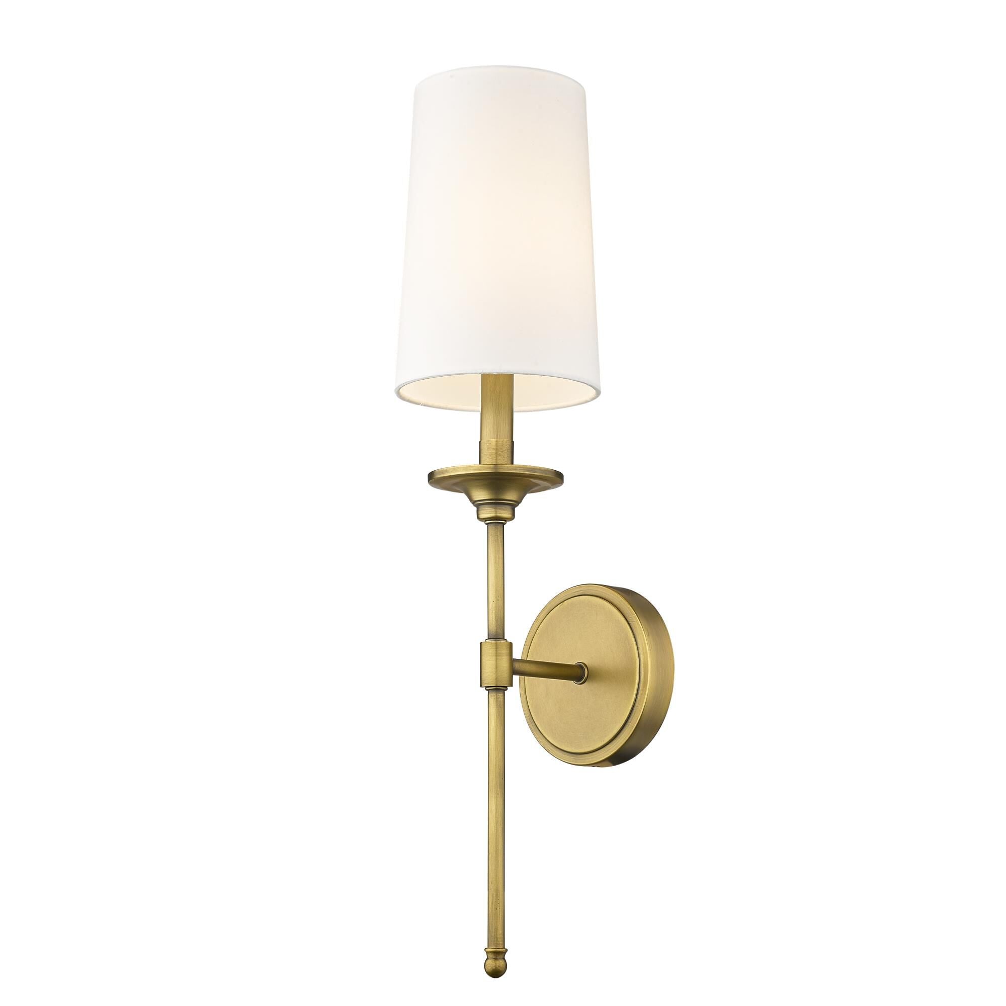 Esileth Messing Stoff Vintage Industrial Wandleuchte-Letslighting