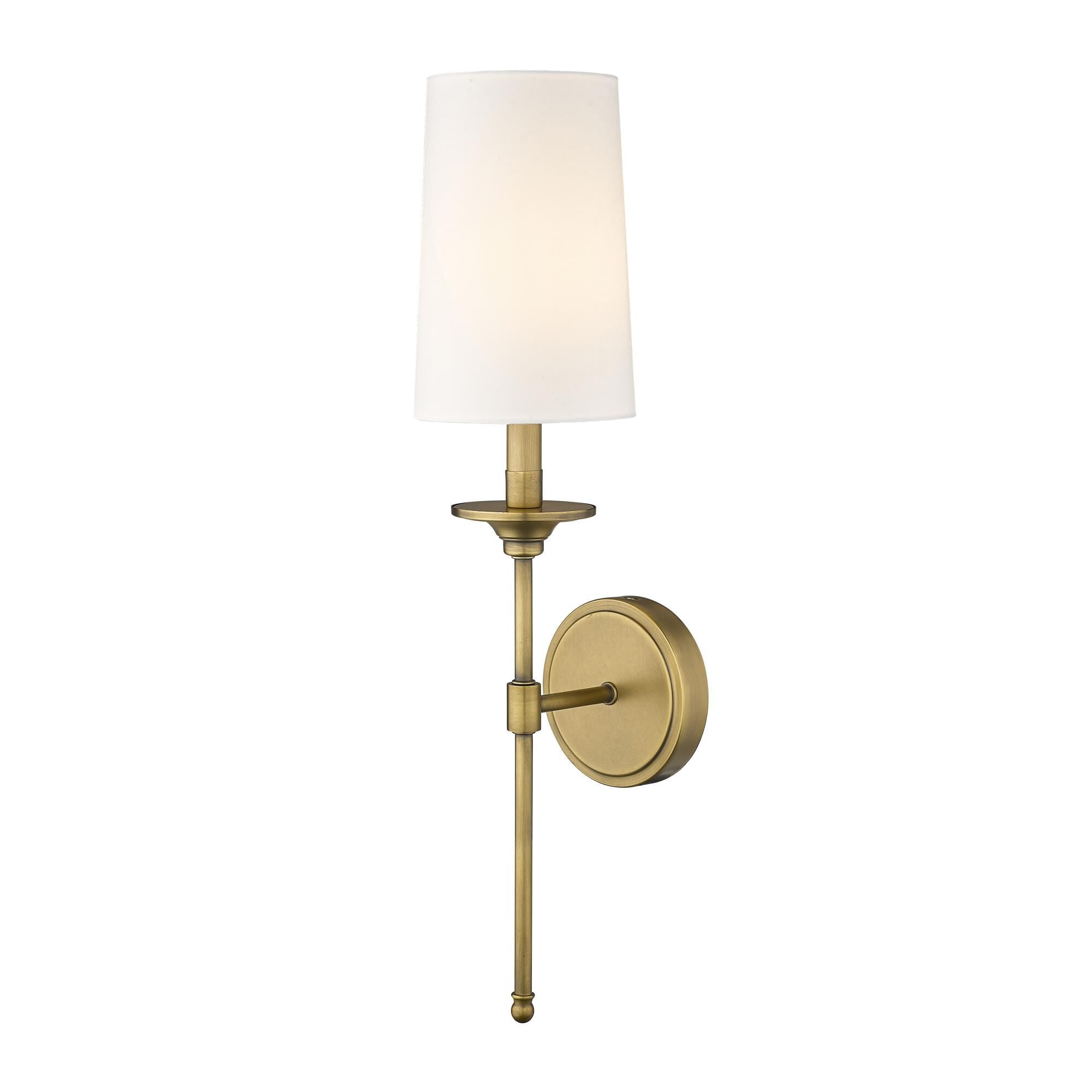 Esileth Messing Stoff Vintage Industrial Wandleuchte-Letslighting