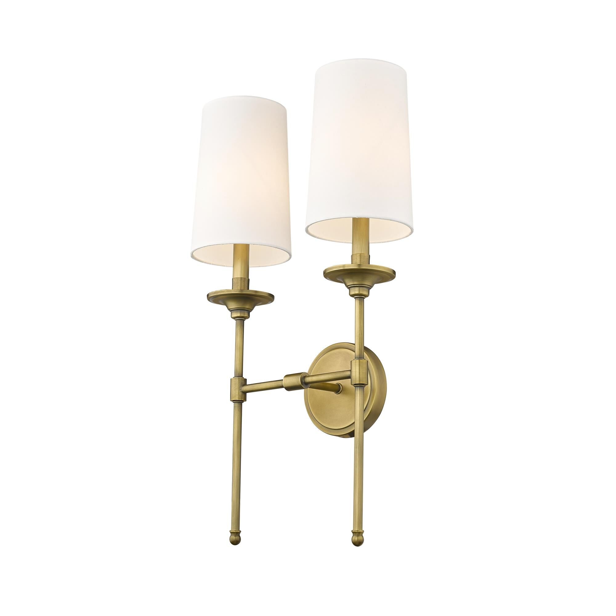 Esileth Messing Stoff Vintage Industrial Wandleuchte-Letslighting
