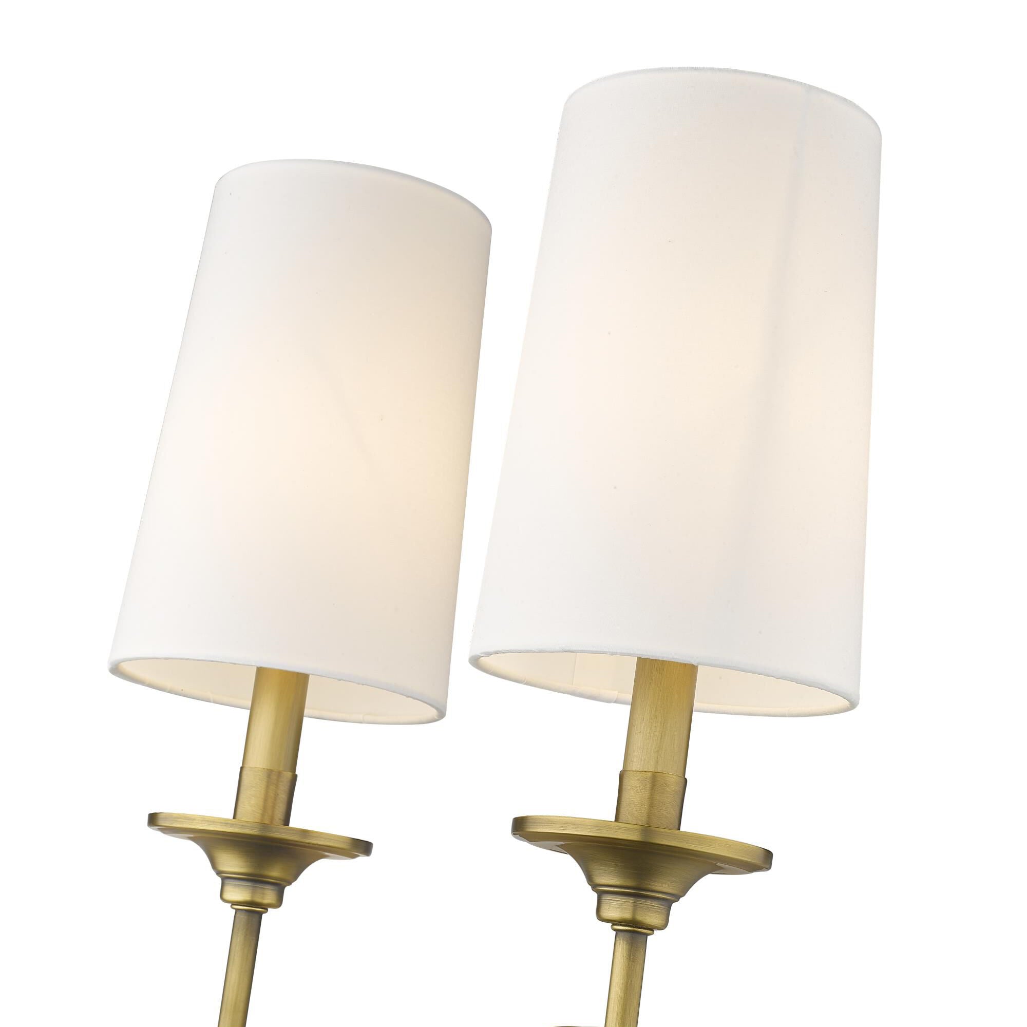 Esileth Messing Stoff Vintage Industrial Wandleuchte-Letslighting