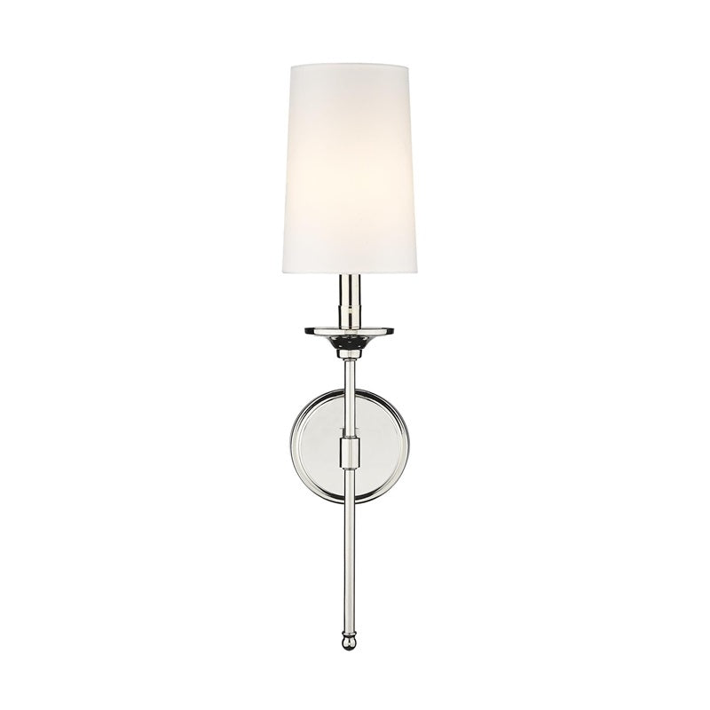 Esileth Messing Stoff Vintage Industrial Wandleuchte-Letslighting