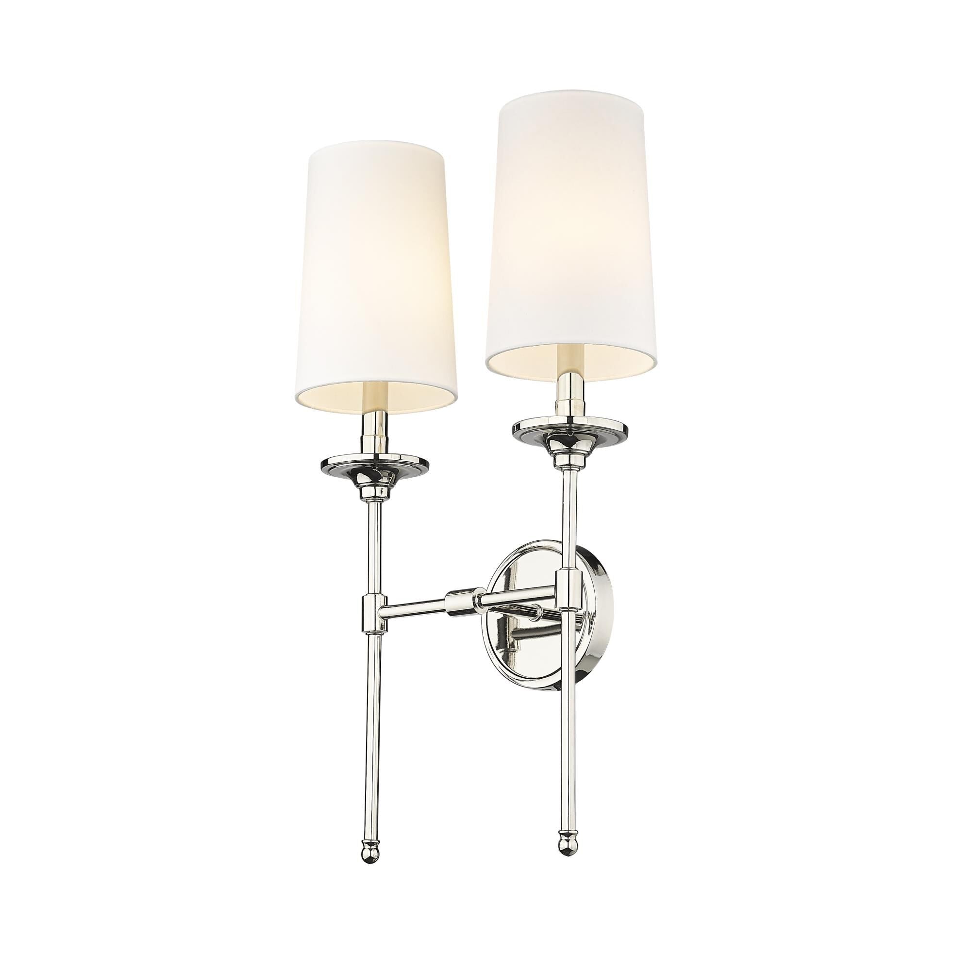 Esileth Messing Stoff Vintage Industrial Wandleuchte-Letslighting