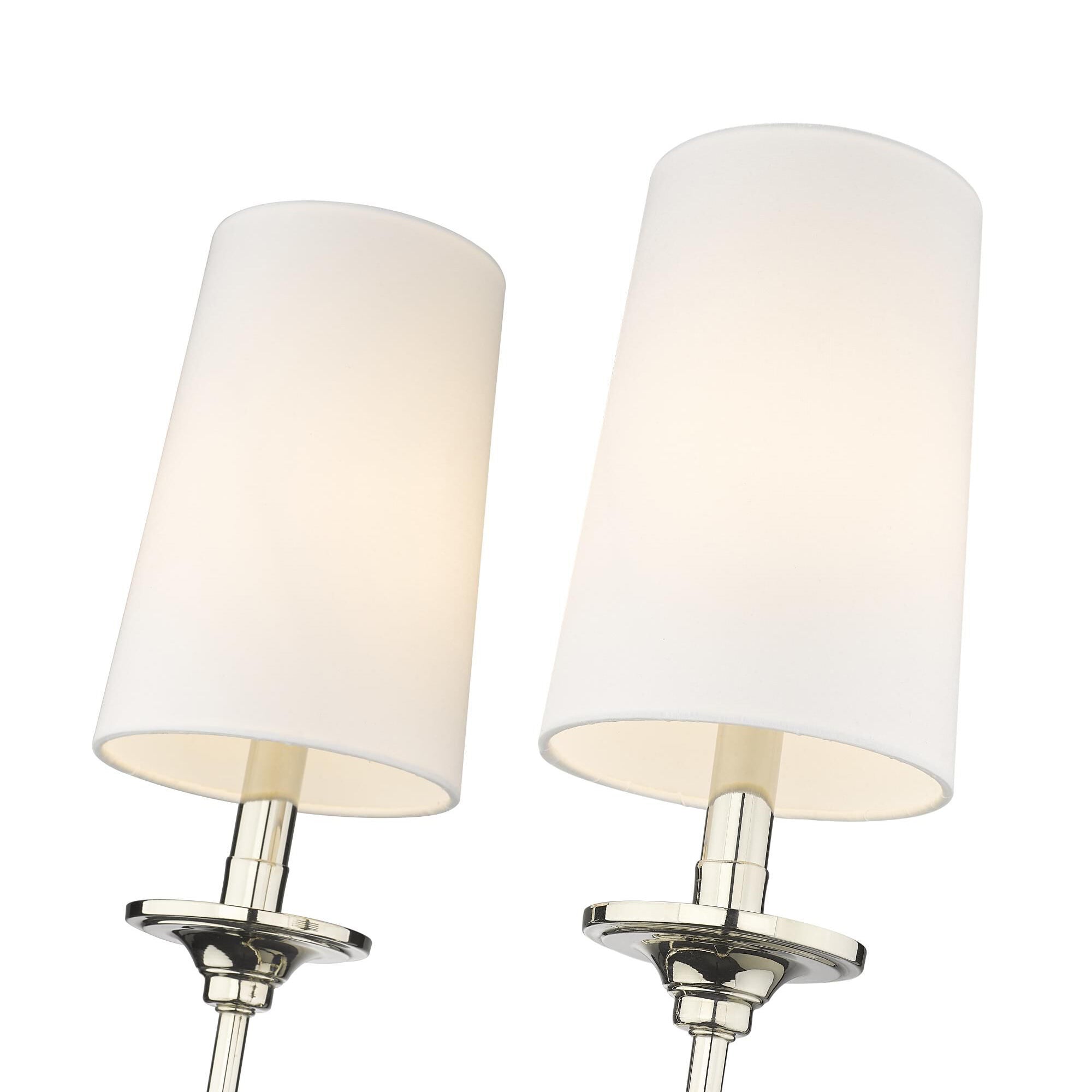 Esileth Messing Stoff Vintage Industrial Wandleuchte-Letslighting