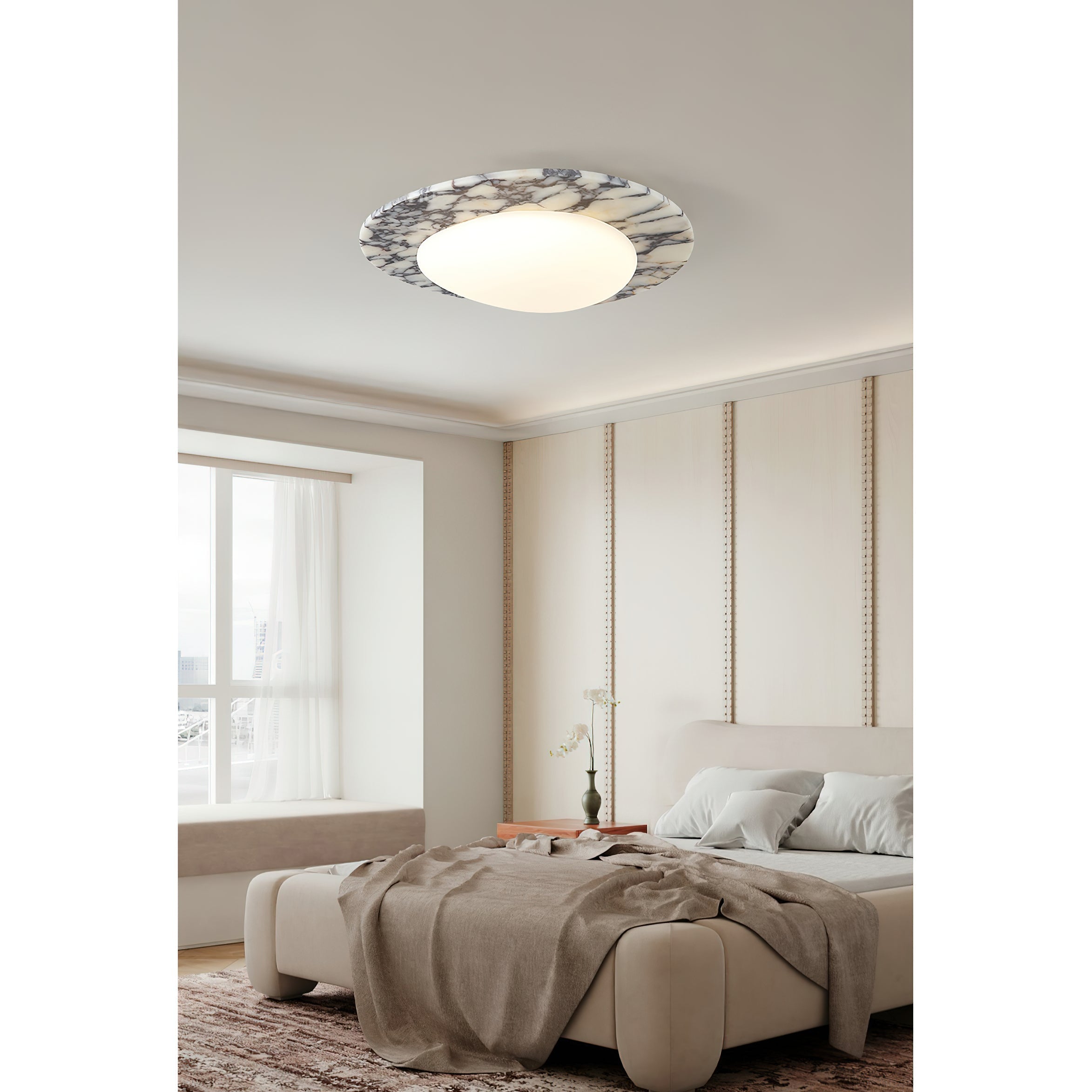 Ceraeion Marmor Glas Deckenleuchte-Letslighting