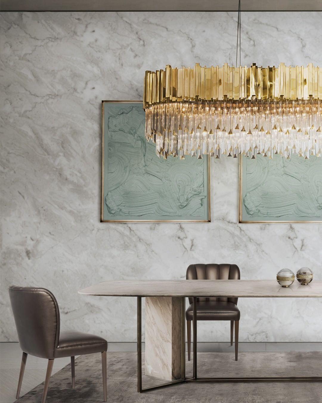 Lustra Kronleuchter Gold Kristall Golden-Letslighting