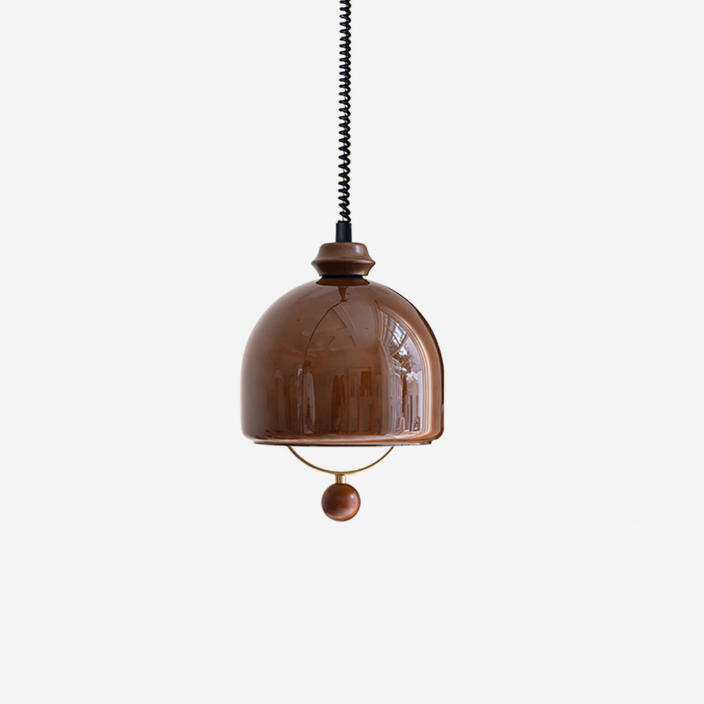 Ardelle Pendelleuchte Vintage Kuppel Glas-Letslighting