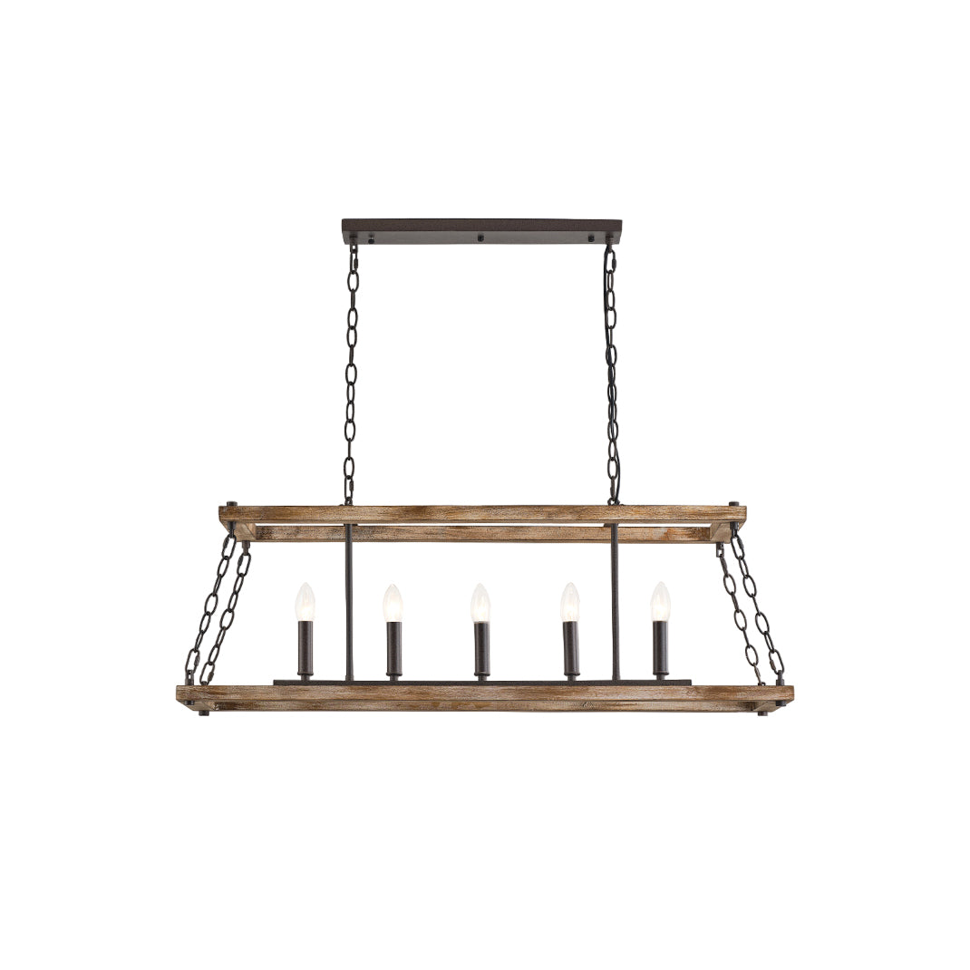 Ilcaryra Vintage Industrial Insel Kronleuchter-Letslighting