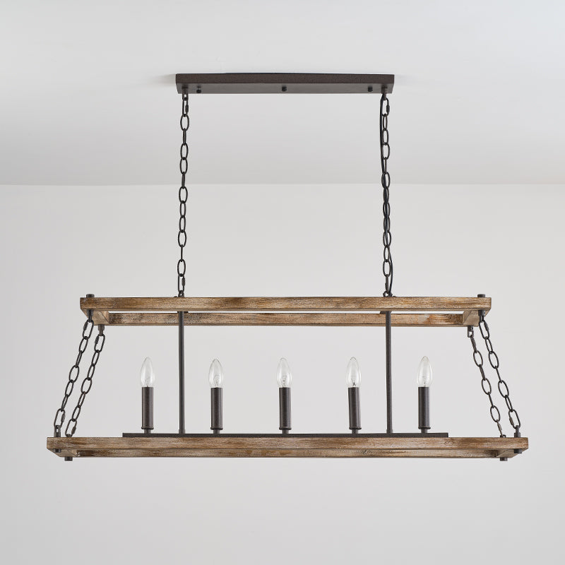 Ilcaryra Vintage Industrial Insel Kronleuchter-Letslighting