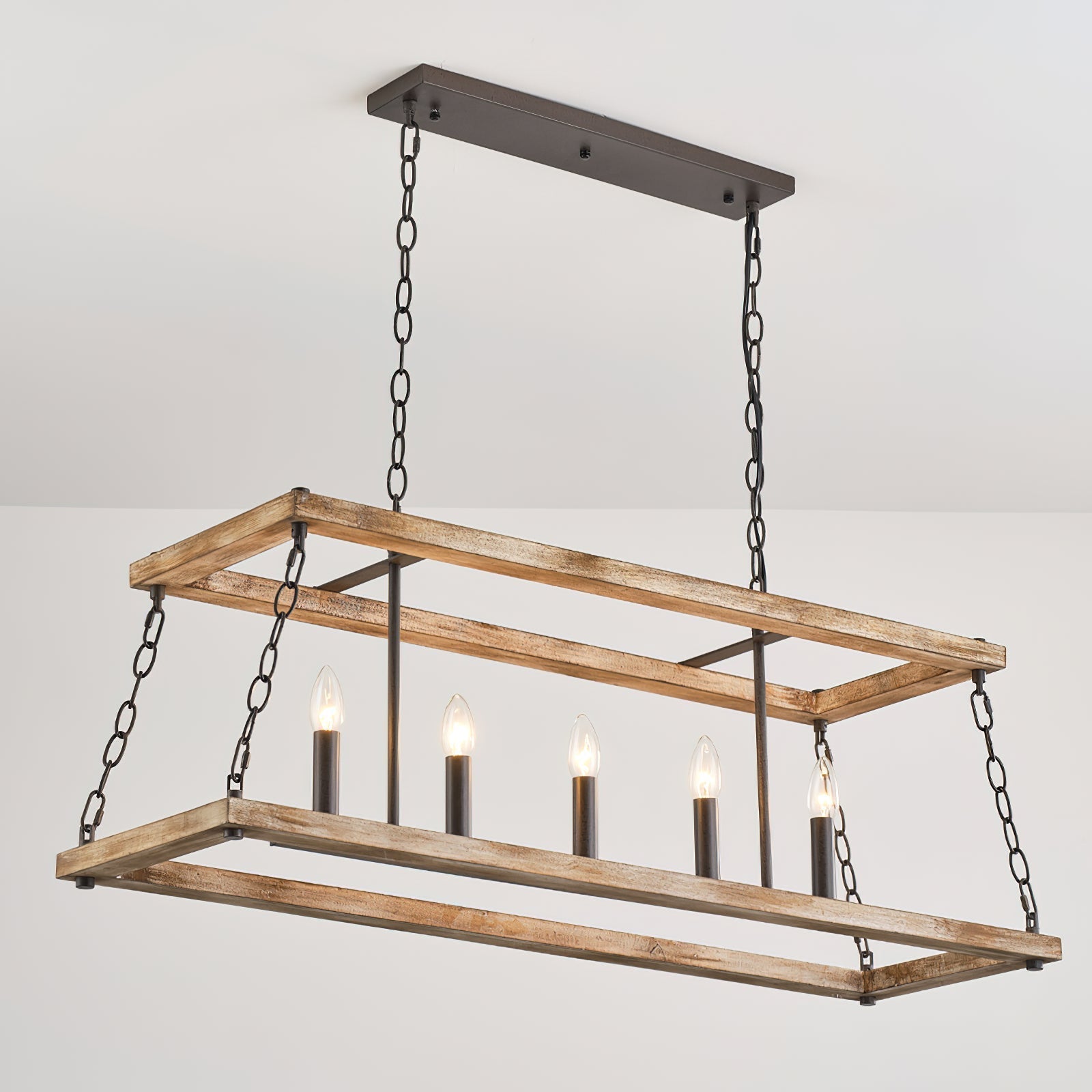 Ilcaryra Vintage Industrial Insel Kronleuchter-Letslighting