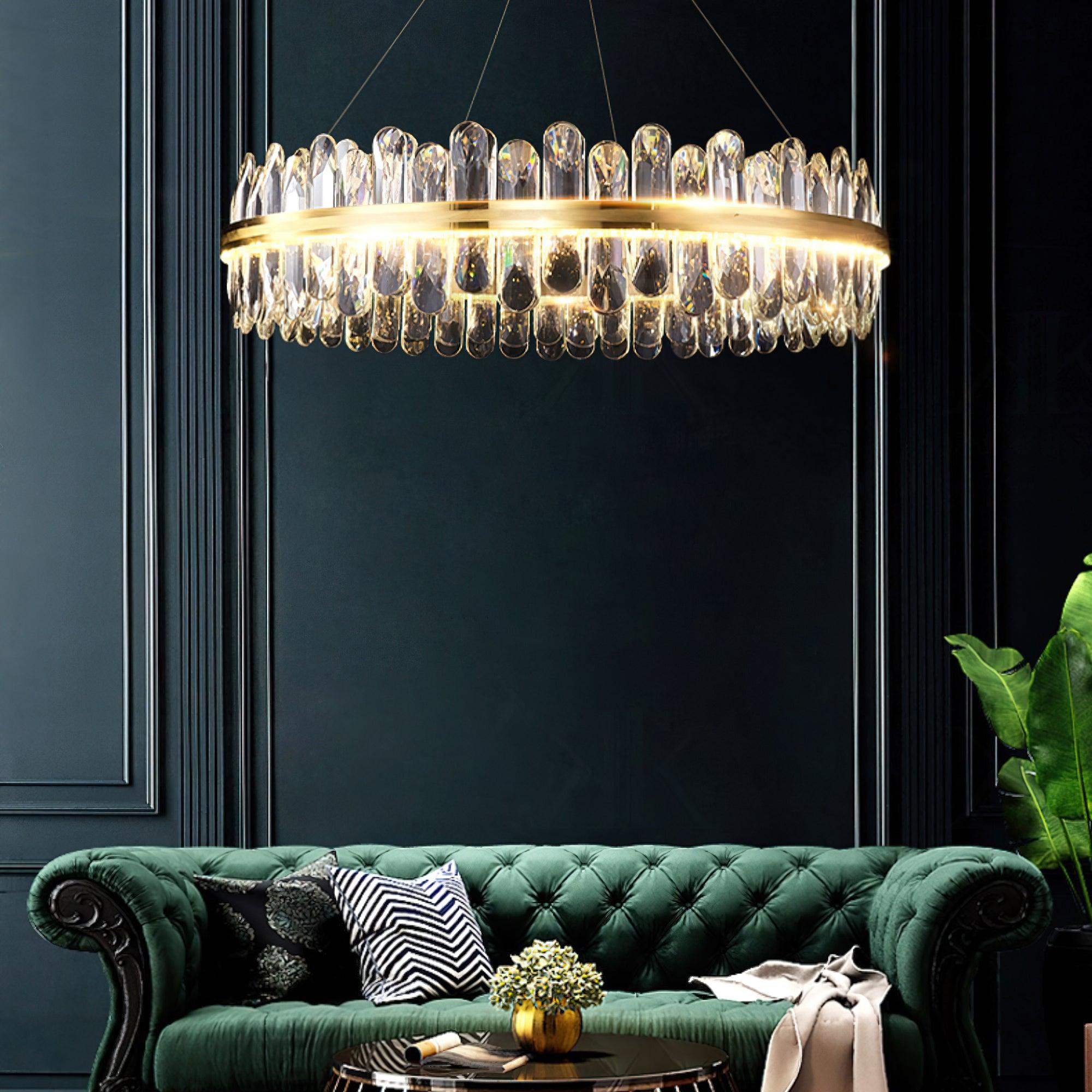 Lyvenisra Postmodern Luxus Kristall Kronleuchter-Letslighting