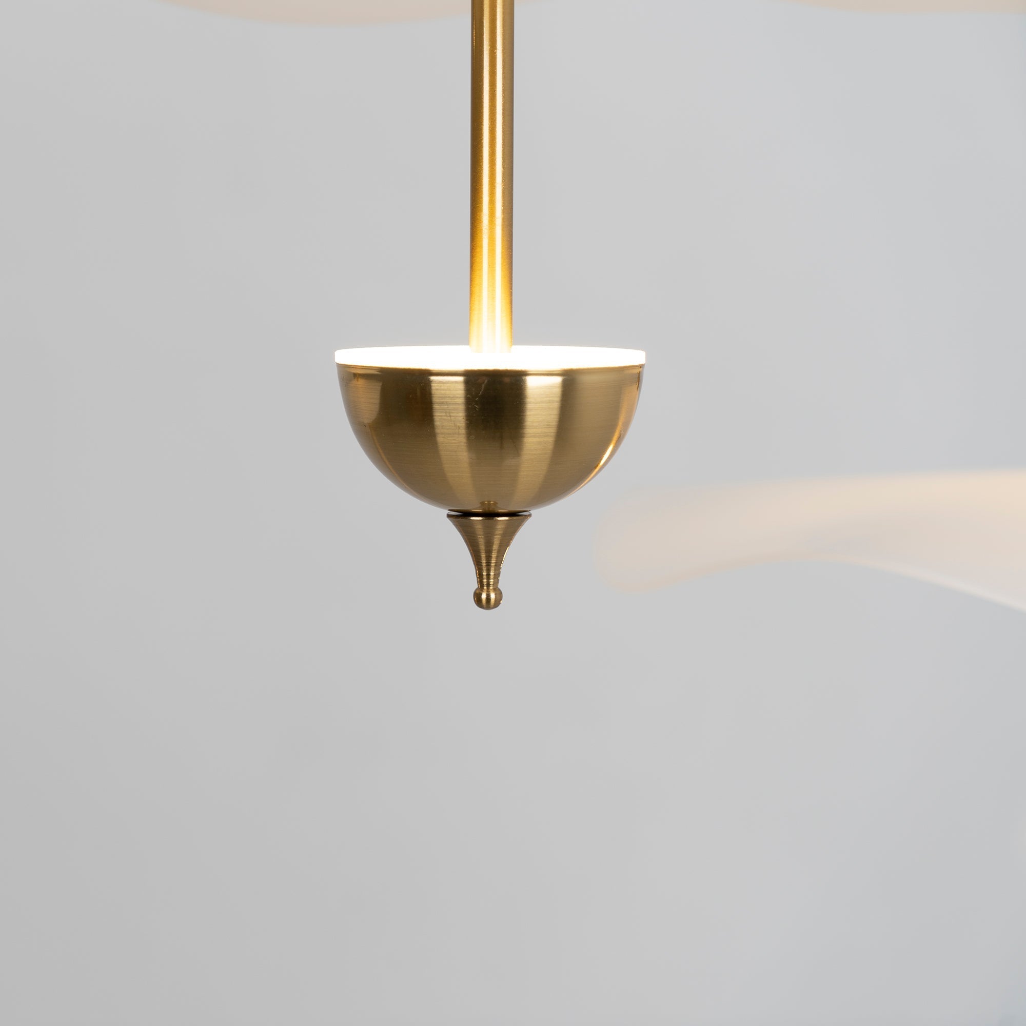 Lusso Wave Double Biscuit Pendant Light-Letslighting