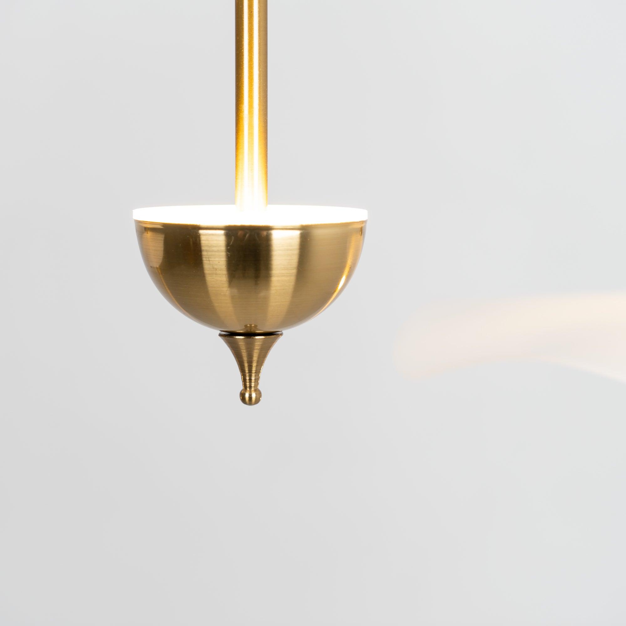 Lusso Wave Double Biscuit Pendant Light-Letslighting